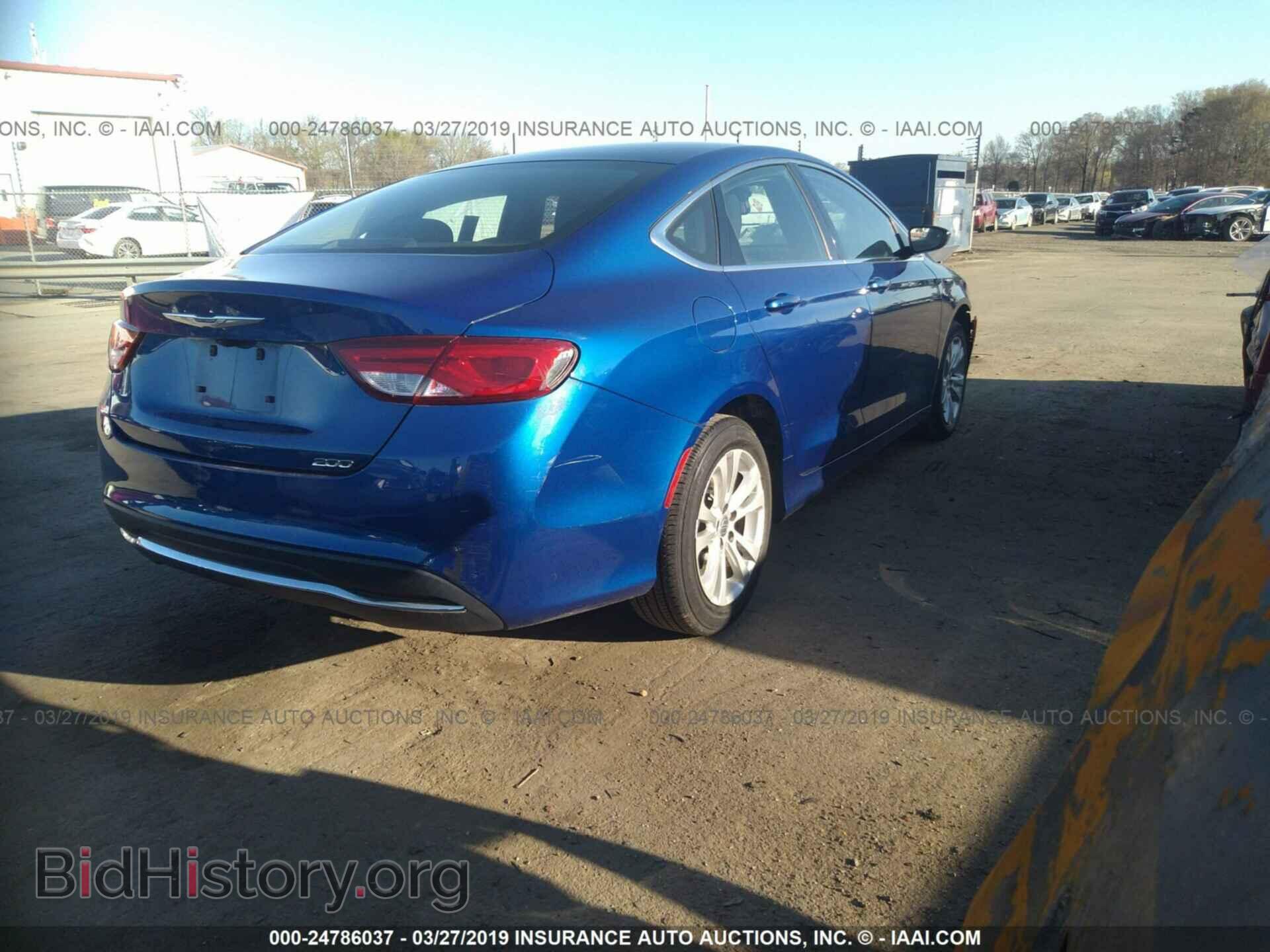 2016 CHRYSLER 200 - VIN: 1C3CCCAB8GN124704 - Фото 4