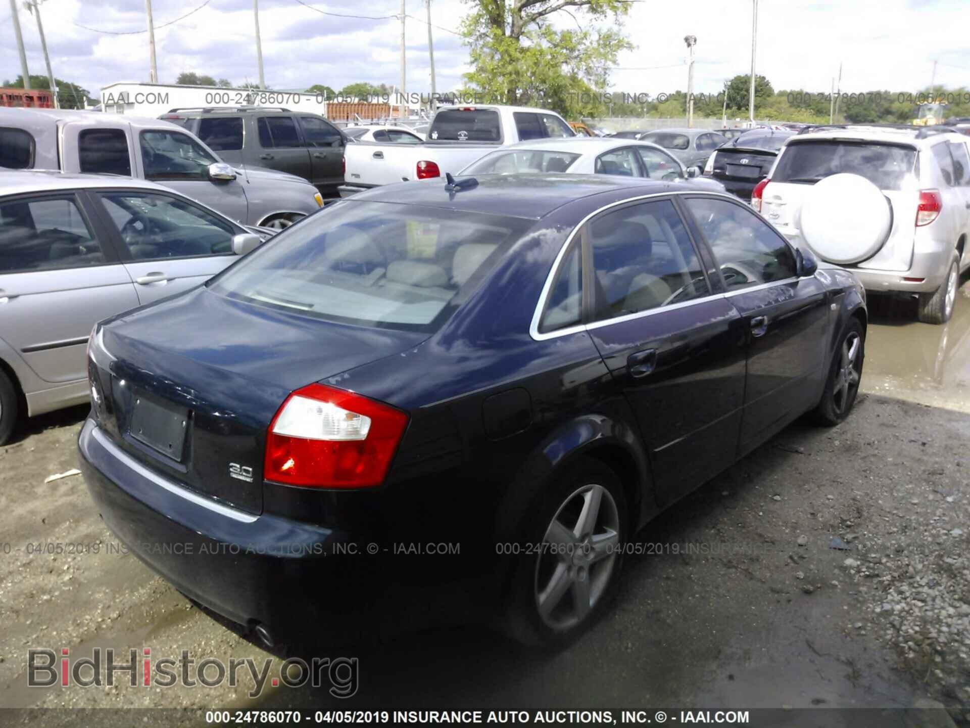 2005 AUDI A4 - VIN: WAULT68E85A017070 - Фото 4