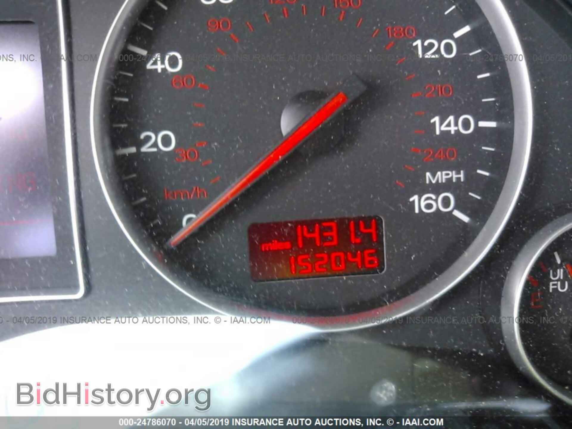 2005 AUDI A4 - VIN: WAULT68E85A017070 - Фото 7