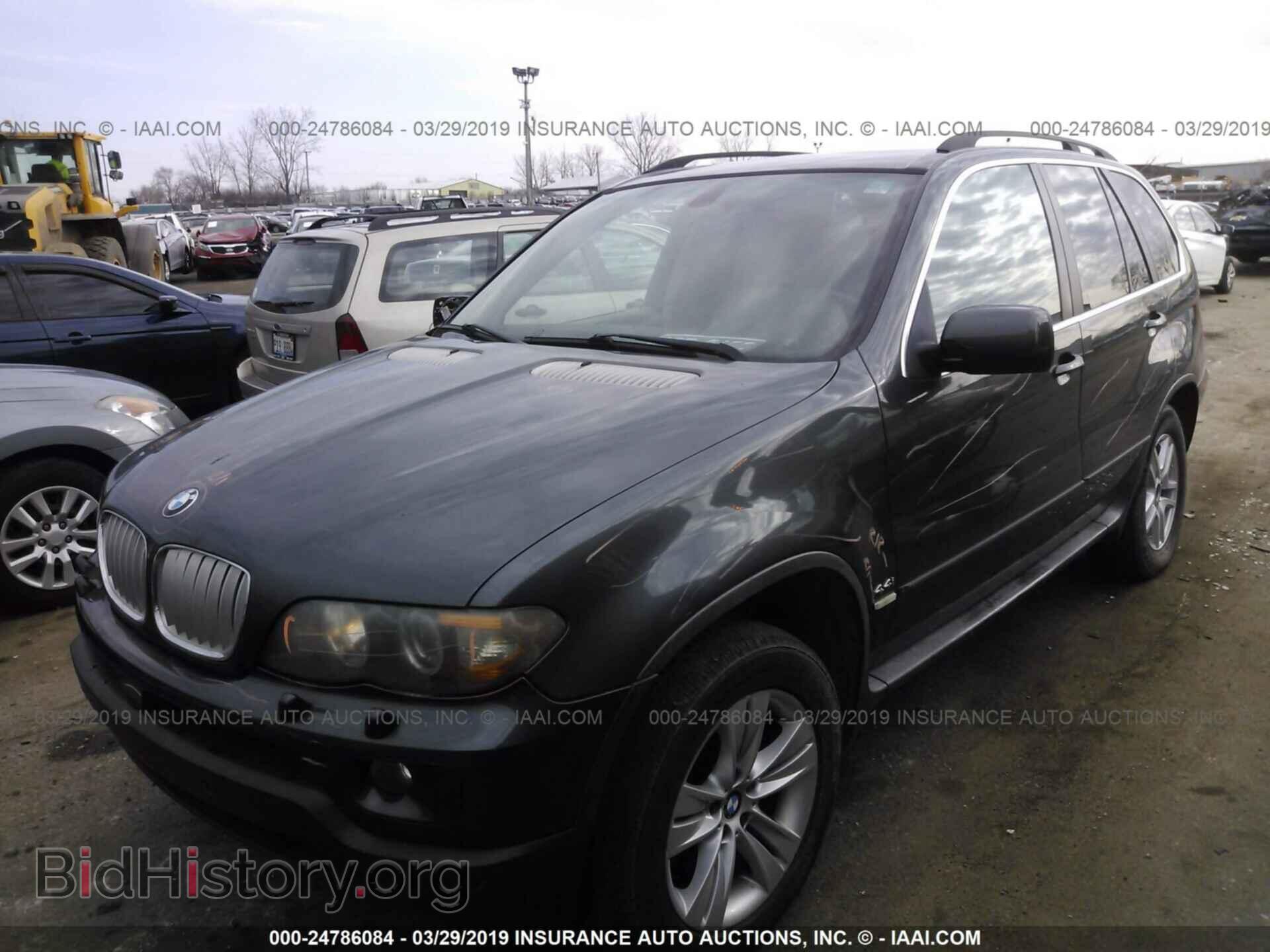 2005 BMW X5 - VIN: 5UXFB53505LV18736 - Фото 2