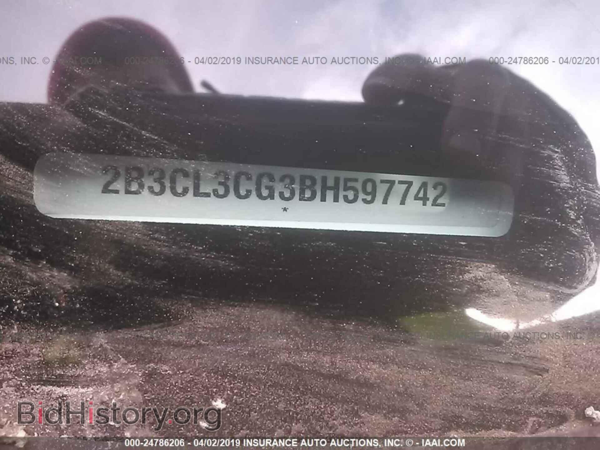2011 DODGE CHARGER - VIN: 2B3CL3CG3BH597742 - Фото 9