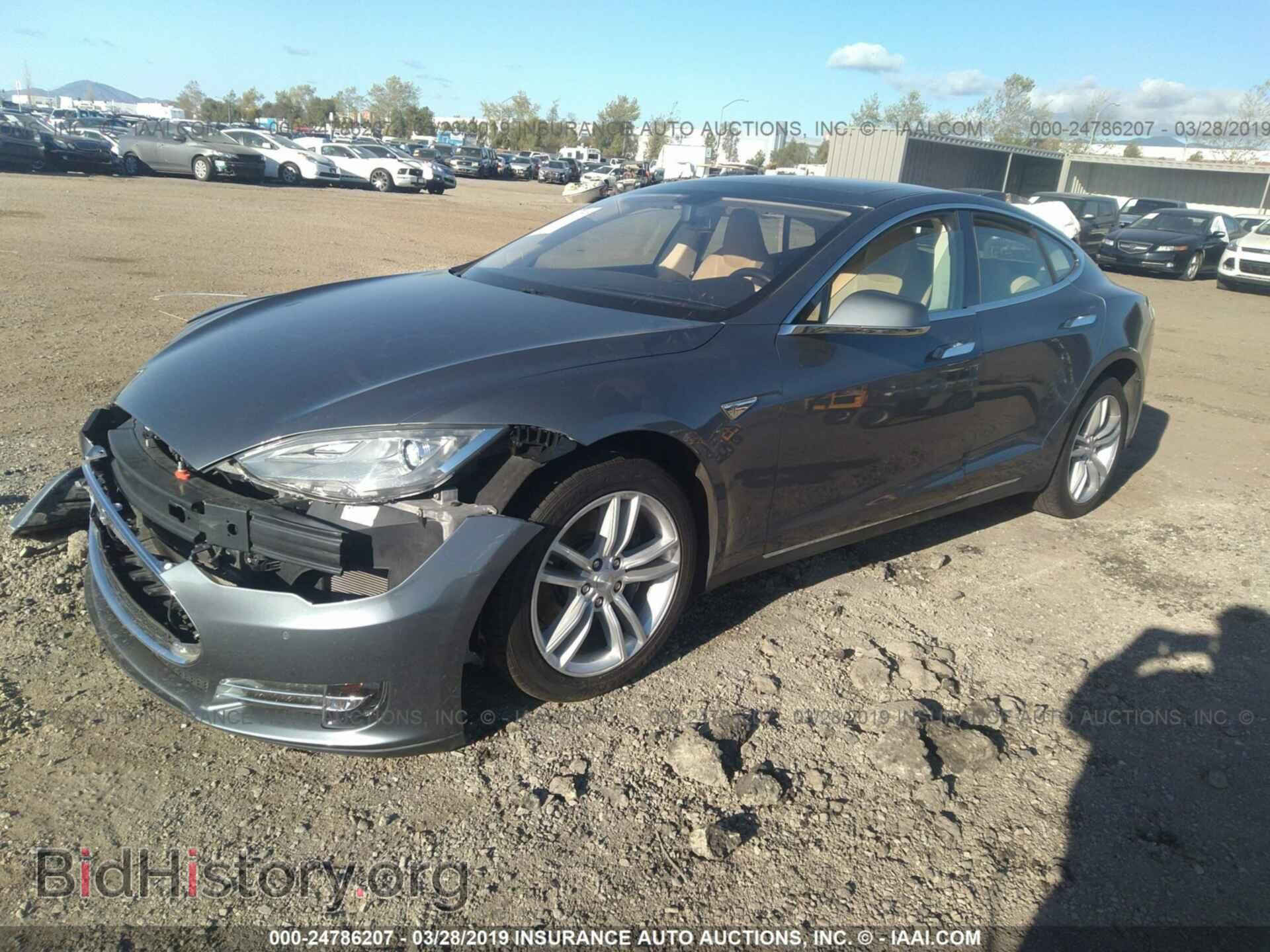 2013 TESLA MODEL S - VIN: 5YJSA1CG6DFP27347 - Photo 2
