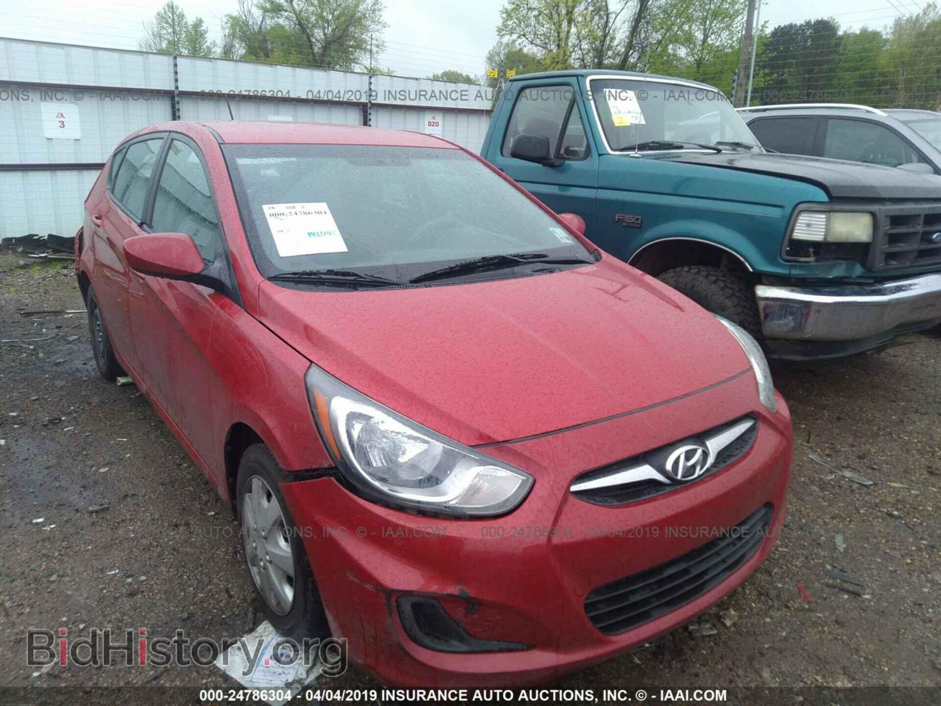 Фотография KMHCT5AE8EU147366 - HYUNDAI ACCENT 2014