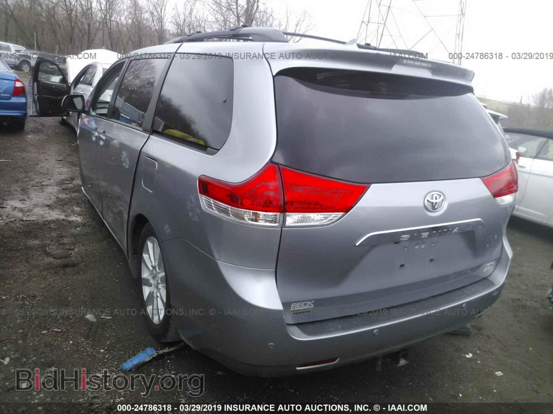 2012 TOYOTA SIENNA - VIN: 5TDDK3DC2CS044200 - Фото 3