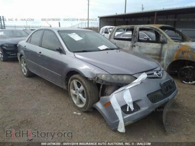 2008 Mazda 6 I, серый — VIN 1YVHP80C985M36152, IAAI