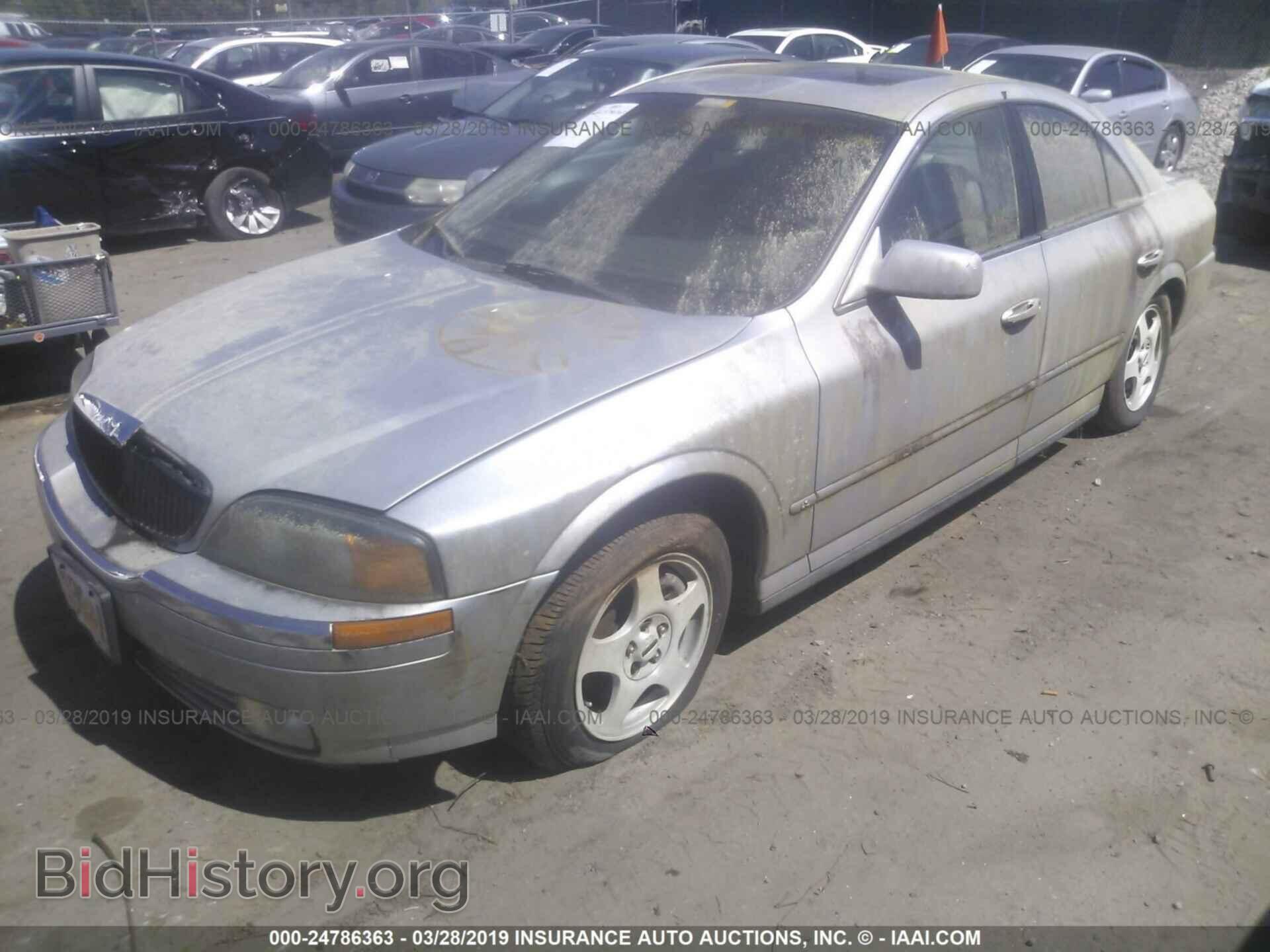 2000 LINCOLN LS - VIN: 1LNHM87AXYY751605 - Photo 2
