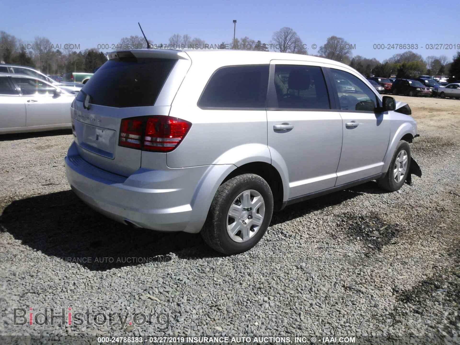 2012 DODGE JOURNEY - VIN: 3C4PDCAB5CT324377 - Фото 4