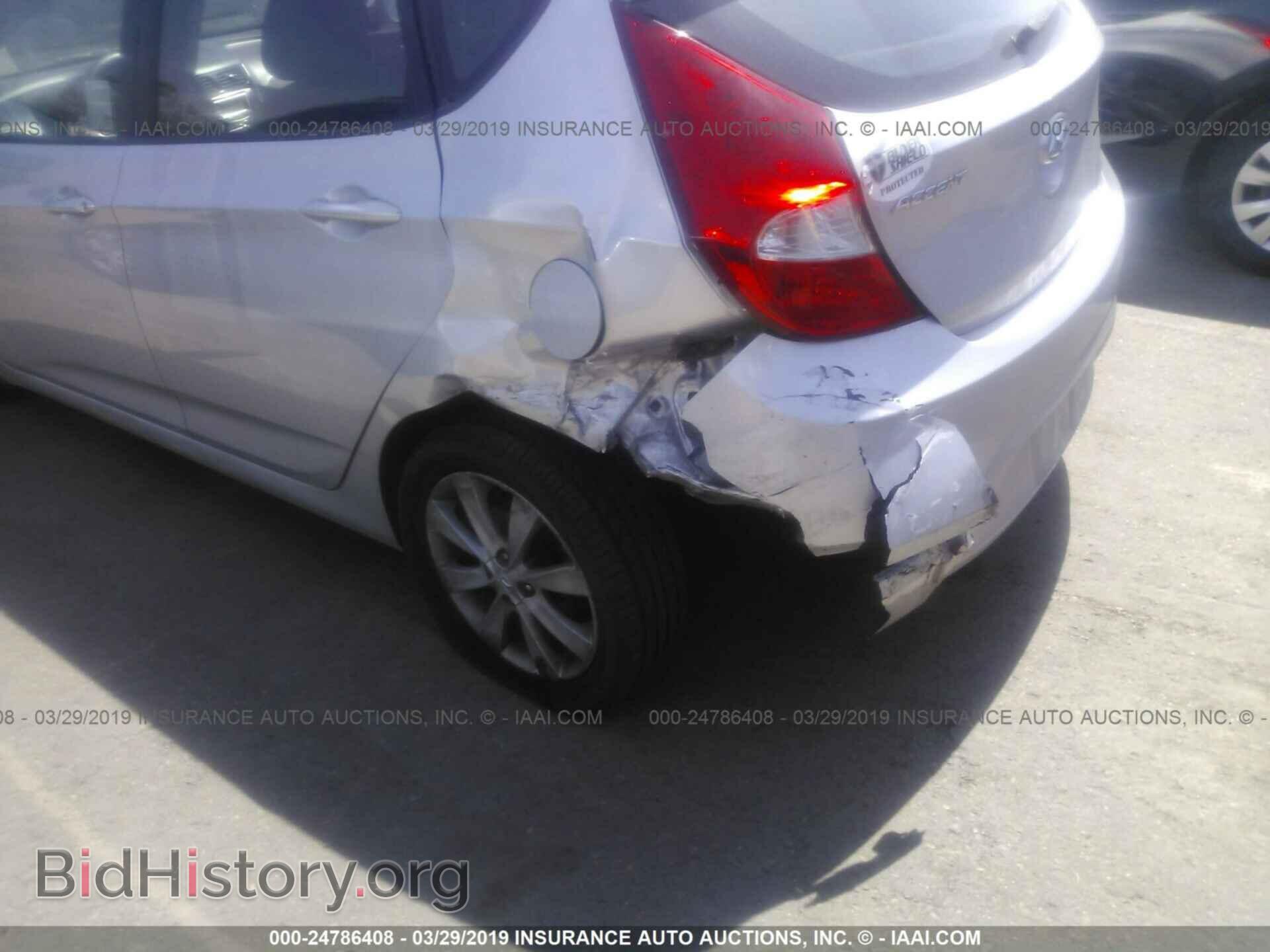 2012 HYUNDAI ACCENT - VIN: KMHCU5AE1CU027144 - Фото 6