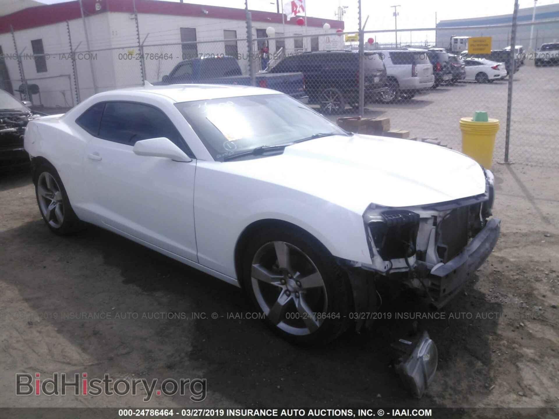 Photo 2G1FB1E34C9209659 - CHEVROLET CAMARO 2012