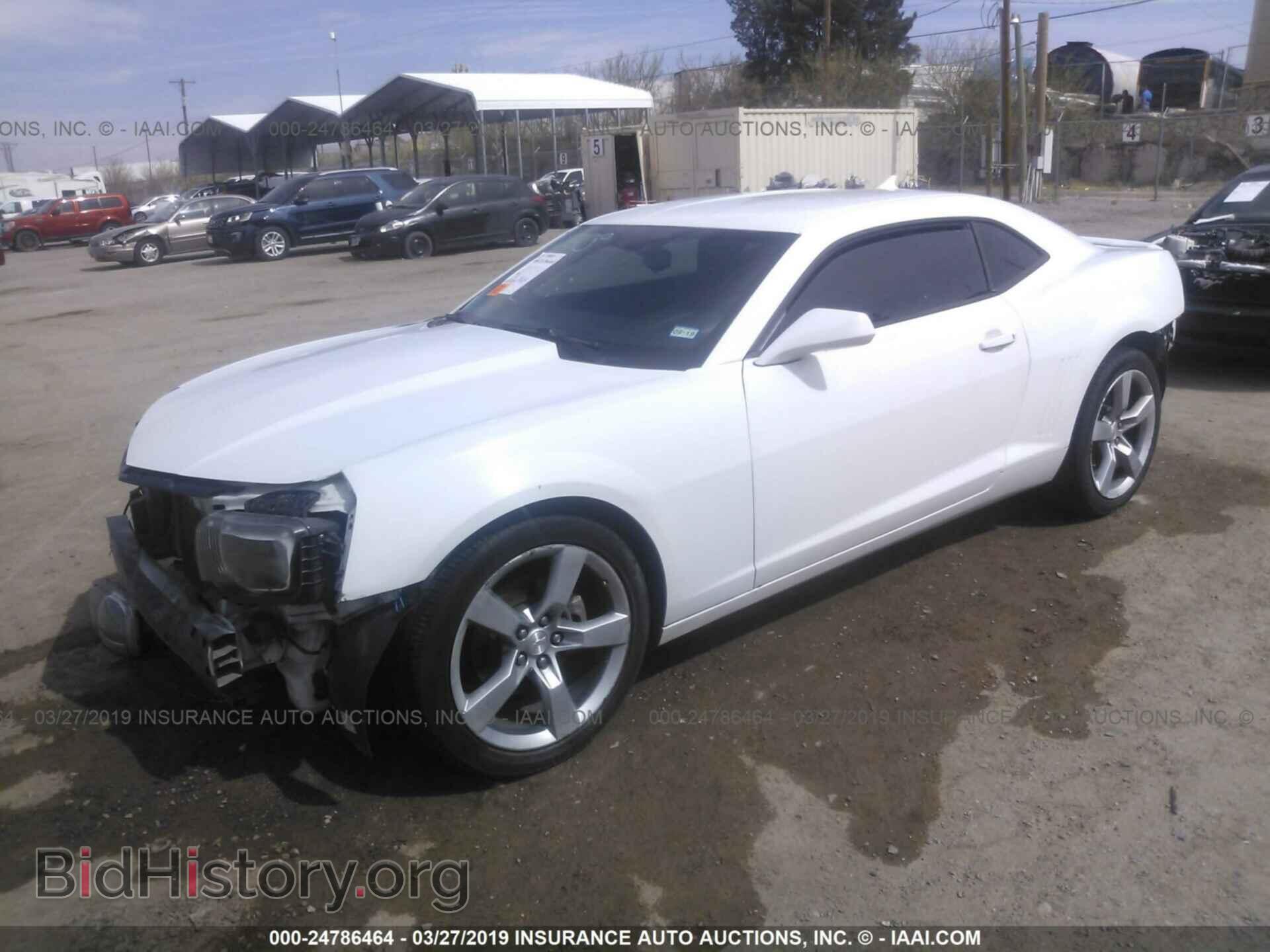 2012 CHEVROLET CAMARO - VIN: 2G1FB1E34C9209659 - Фото 2