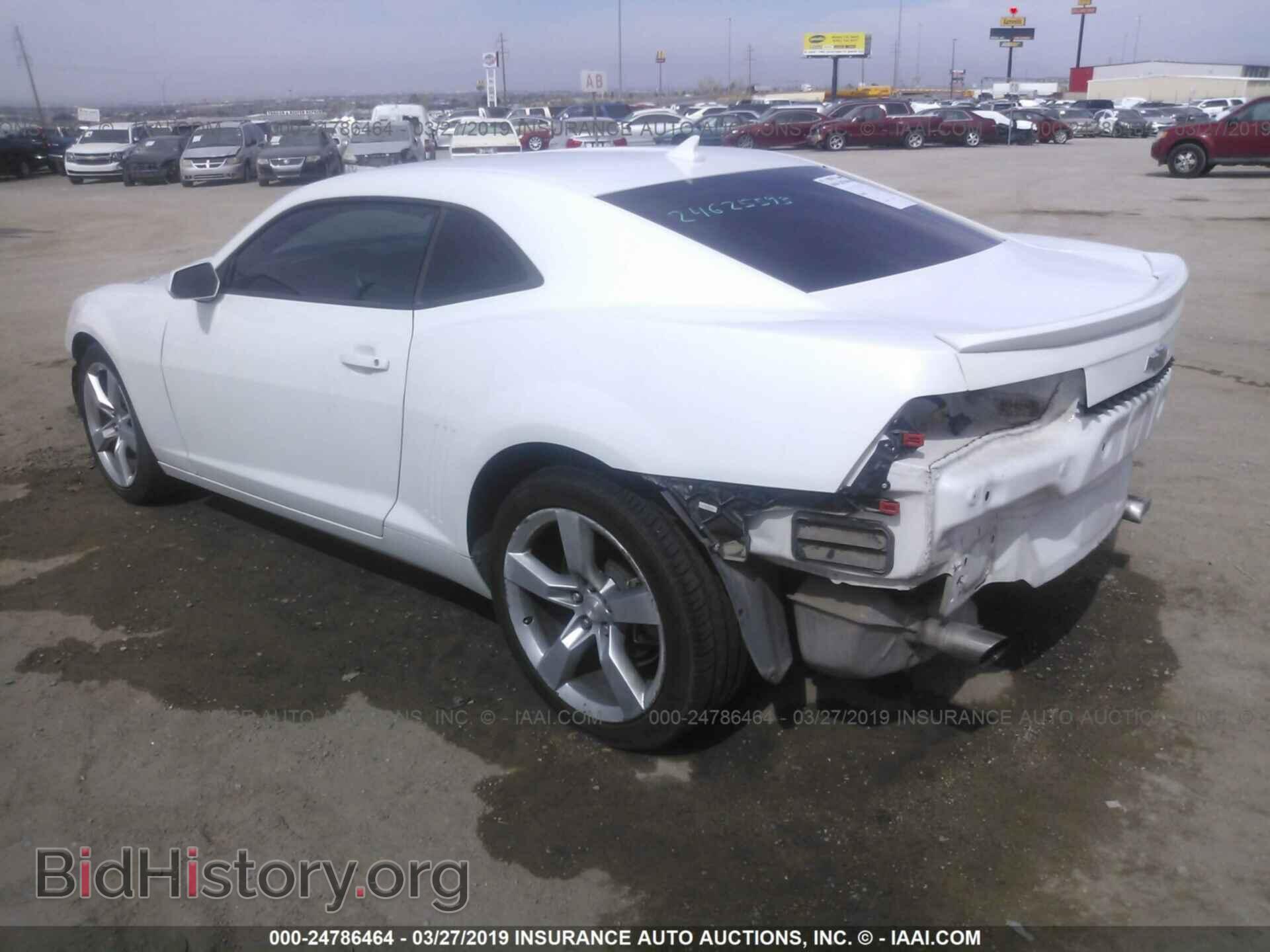 2012 CHEVROLET CAMARO - VIN: 2G1FB1E34C9209659 - Фото 3