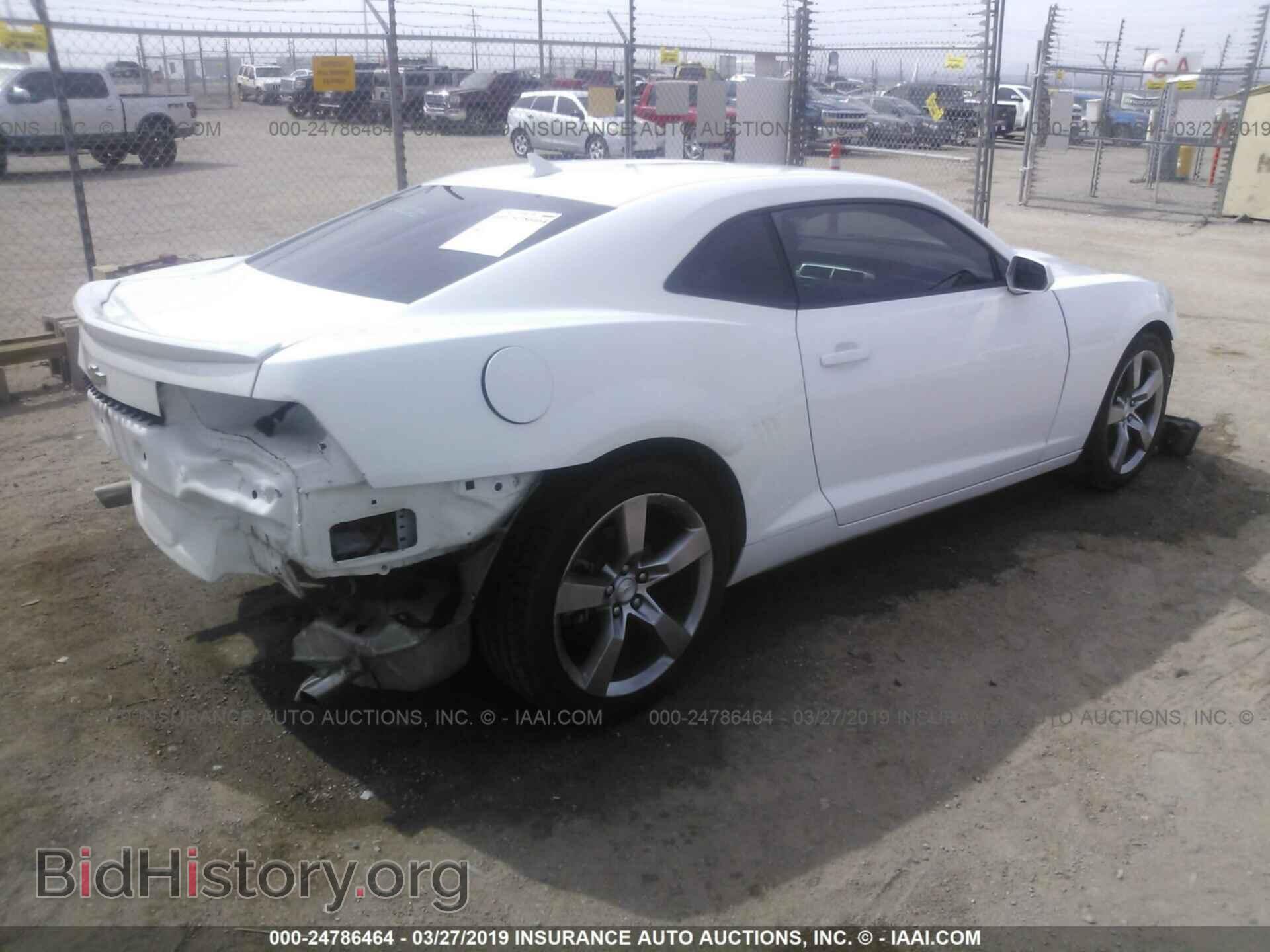 2012 CHEVROLET CAMARO - VIN: 2G1FB1E34C9209659 - Фото 4