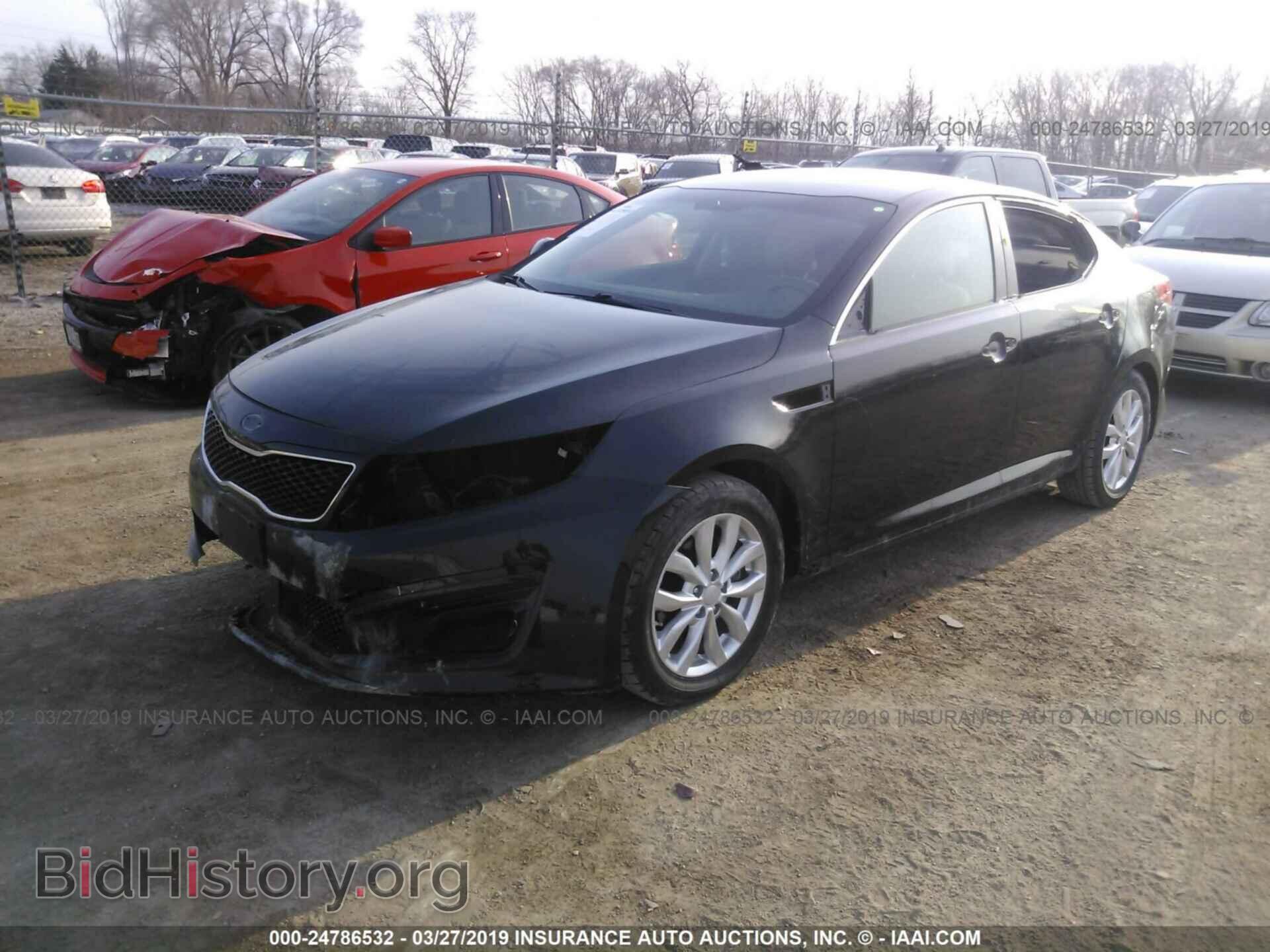 2014 KIA OPTIMA - VIN: 5XXGM4A79EG347340 - Фото 2