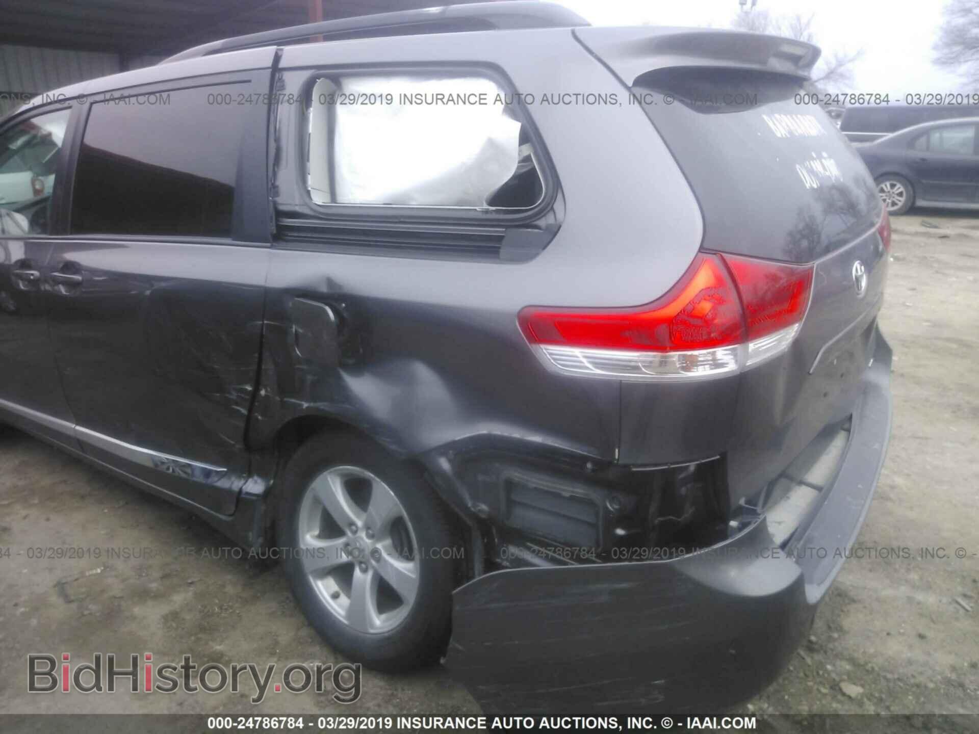 2012 TOYOTA SIENNA - VIN: 5TDKK3DC2CS229385 - Фото 6