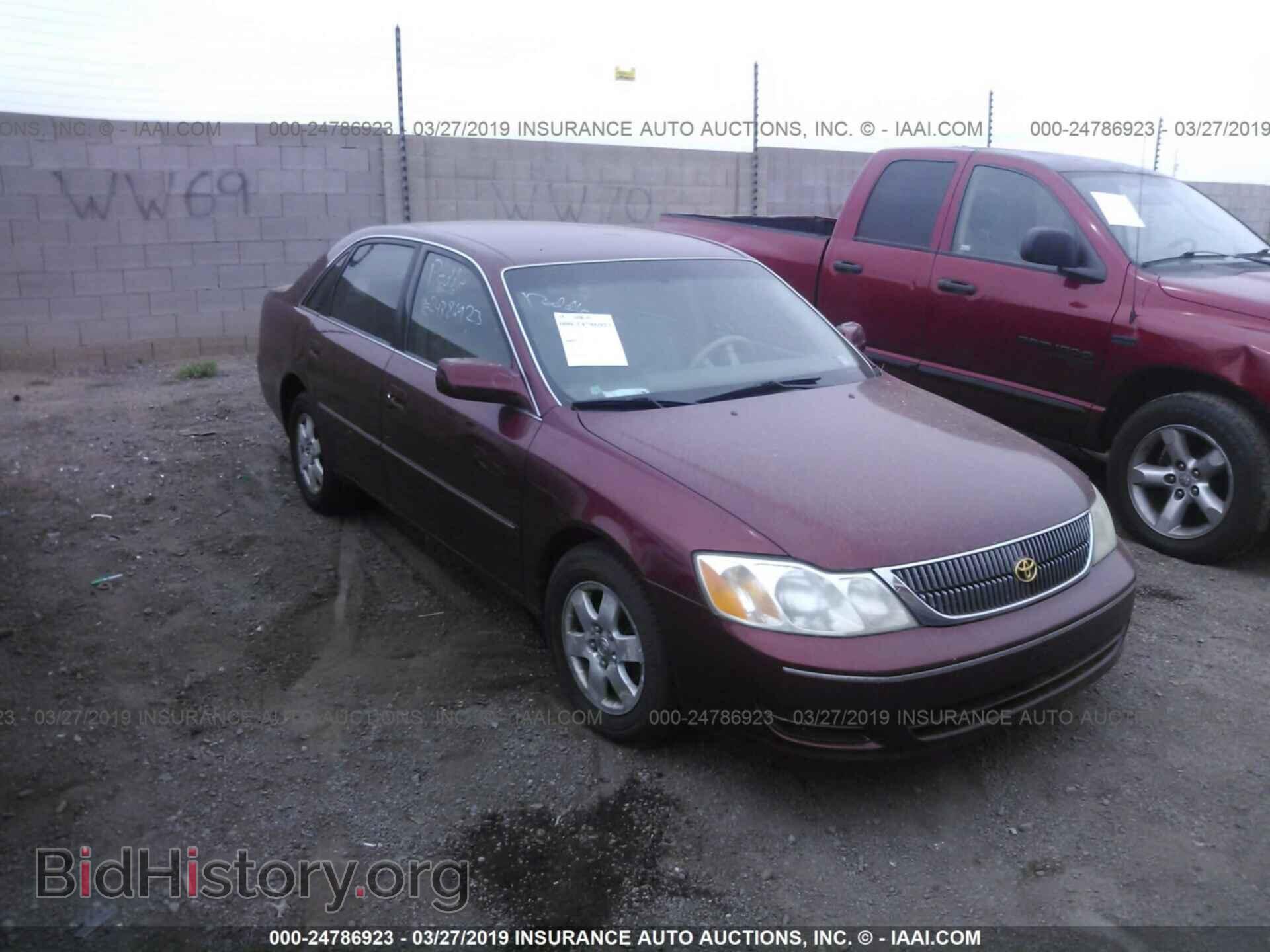 Photo 4T1BF28B72U201152 - TOYOTA AVALON 2002