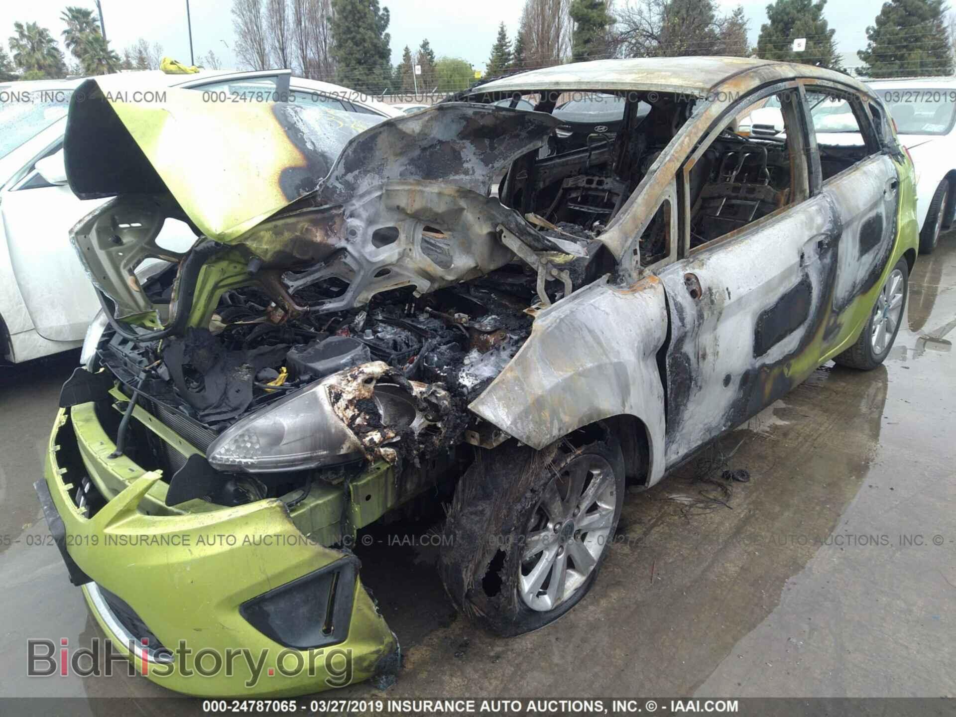 2012 FORD FIESTA - VIN: 3FADP4EJ1CM105854 - Фото 2