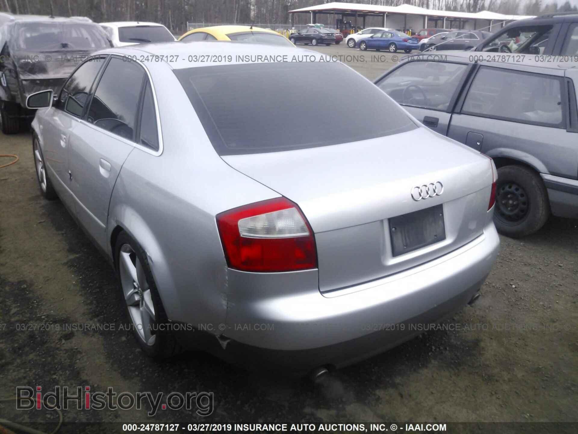 2002 AUDI A4 - VIN: WAULT68E02A220059 - Фото 3