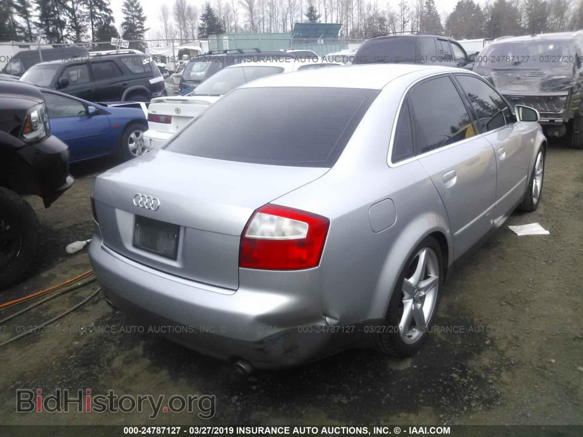 2002 AUDI A4 - VIN: WAULT68E02A220059 - Фото 4