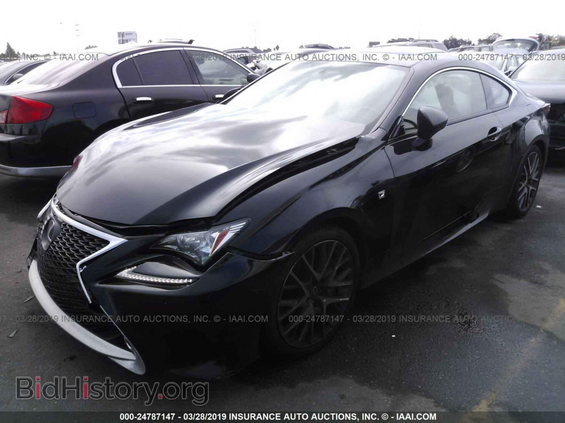 2016 LEXUS RC - VIN: JTHHA5BC3G5003796 - Фото 2