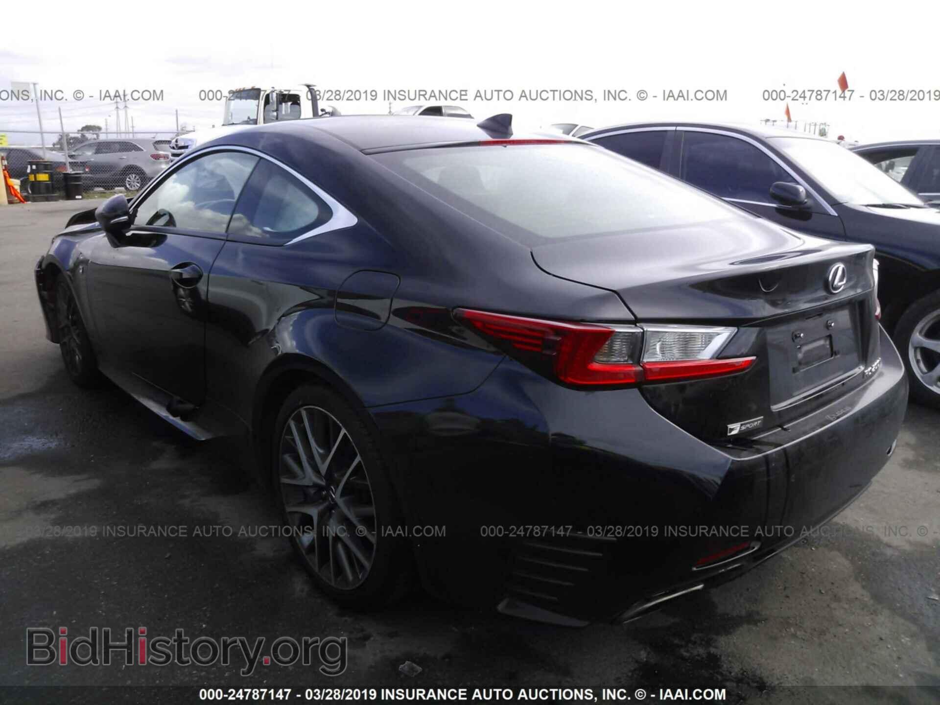 2016 LEXUS RC - VIN: JTHHA5BC3G5003796 - Фото 3