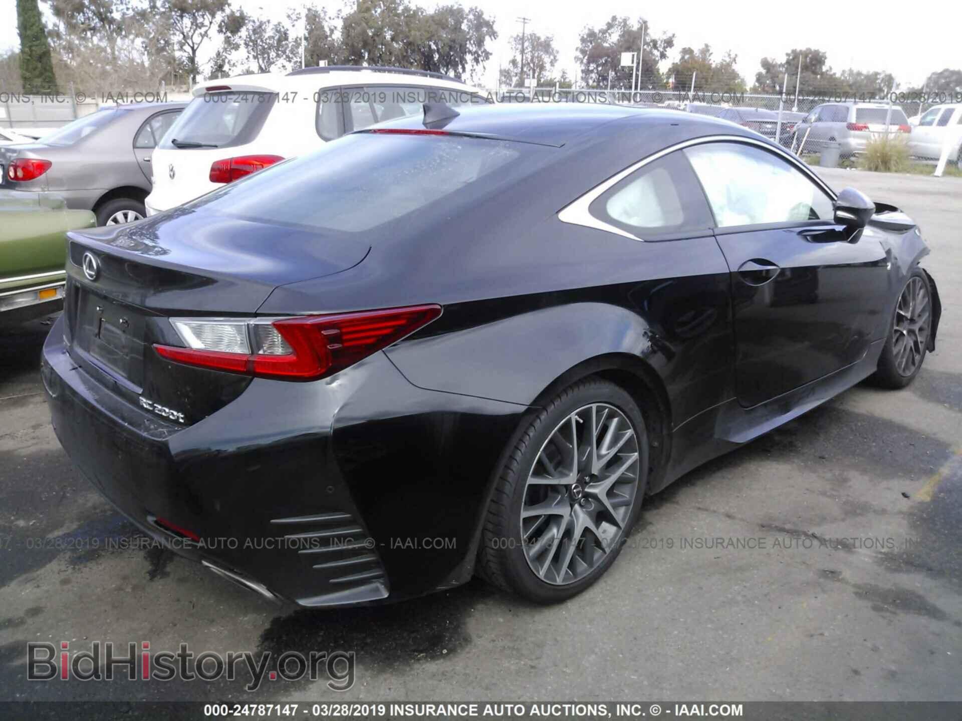 2016 LEXUS RC - VIN: JTHHA5BC3G5003796 - Фото 4