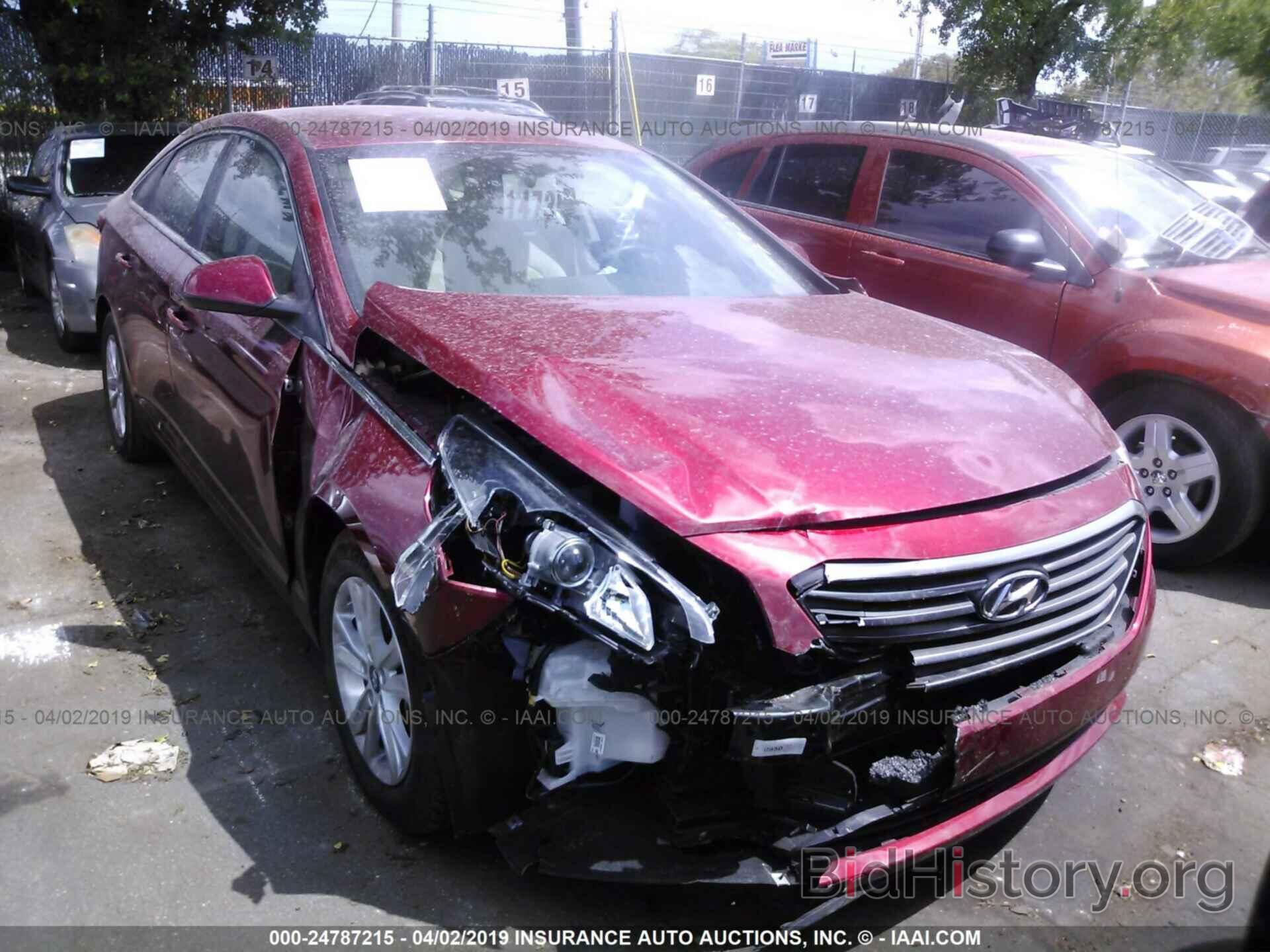 Photo 5NPE24AF5GH292428 - HYUNDAI SONATA 2016