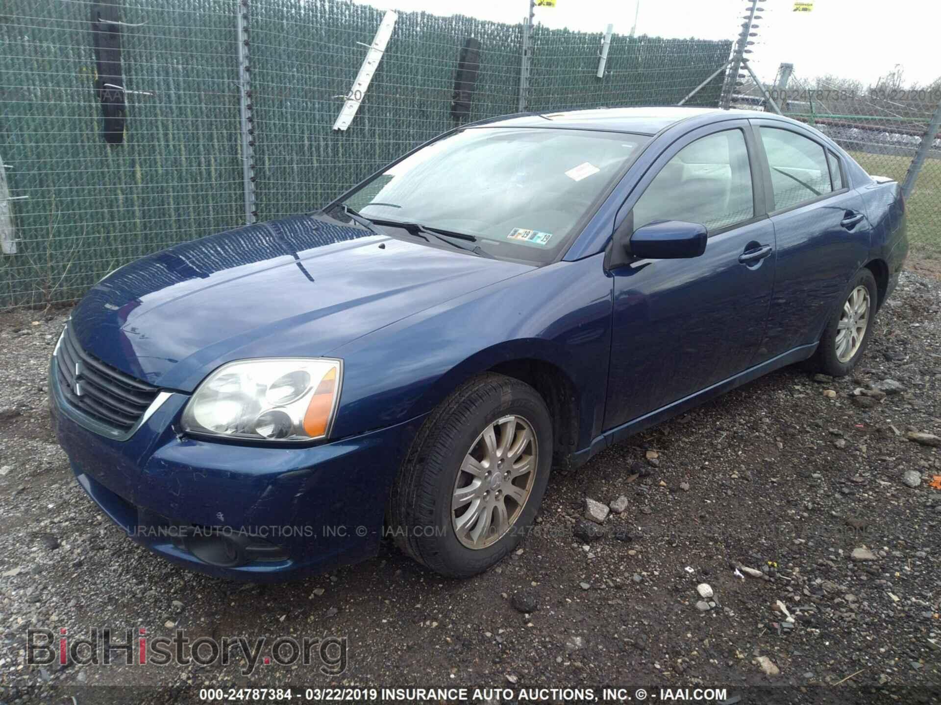 2009 MITSUBISHI GALANT - VIN: 4A3AB36F59E040406 - Фото 2
