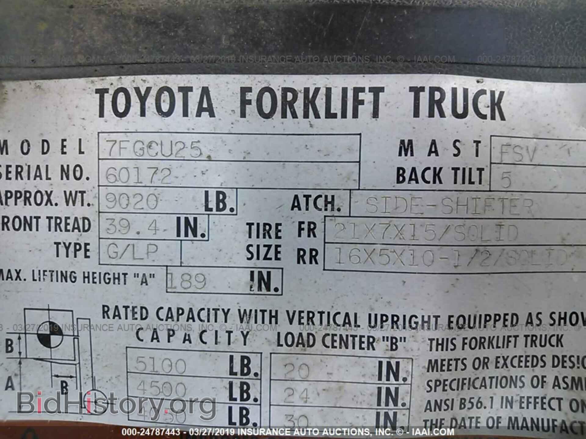 2002 TOYOTA UNKNOWN - VIN: 7FGCU25 - Photo 9