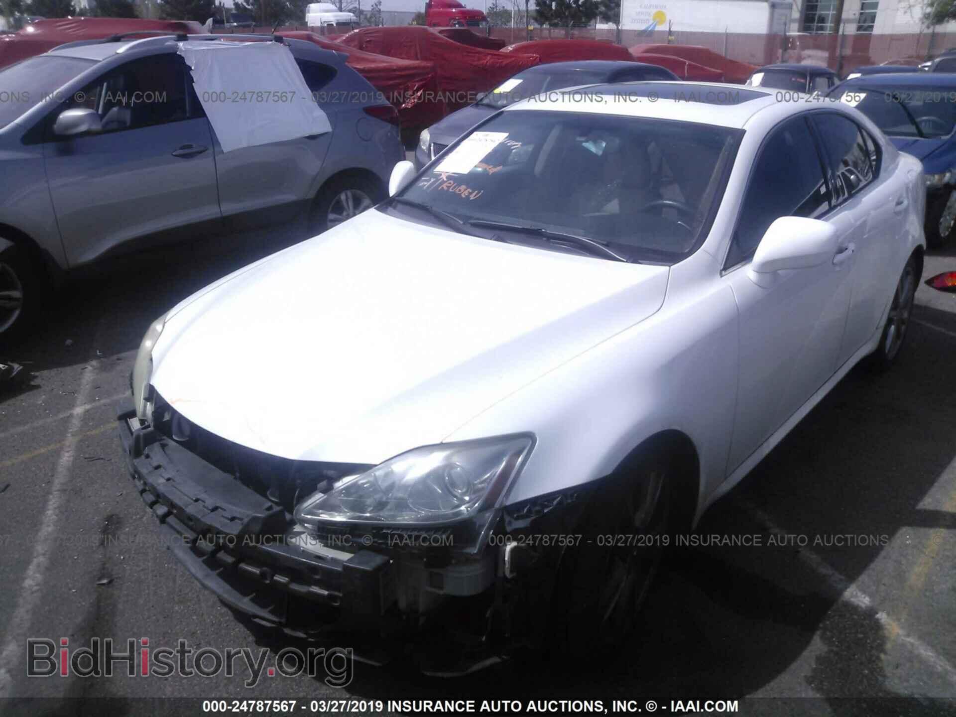 2008 LEXUS IS - VIN: JTHBK262785071586 - Фото 2