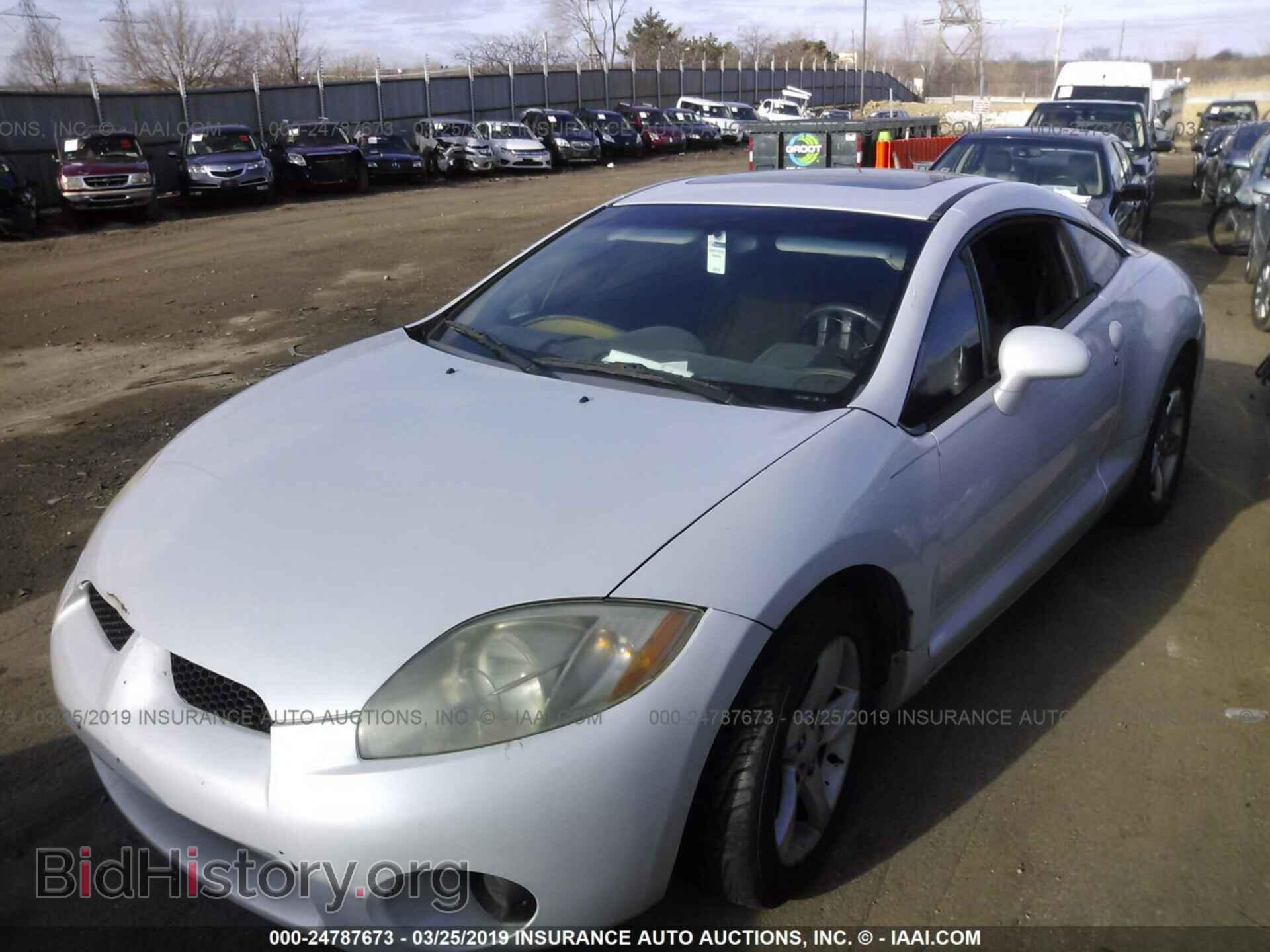 2006 MITSUBISHI ECLIPSE - VIN: 4A3AK24F66E011991 - Фото 2