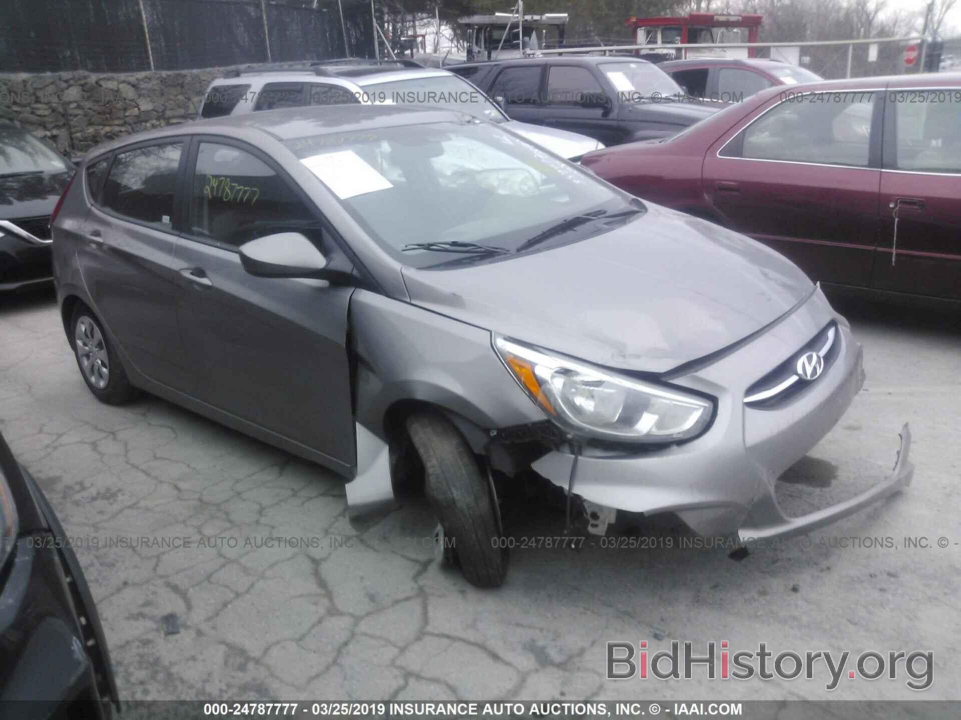 Photo KMHCT5AE9HU359472 - HYUNDAI ACCENT 2017