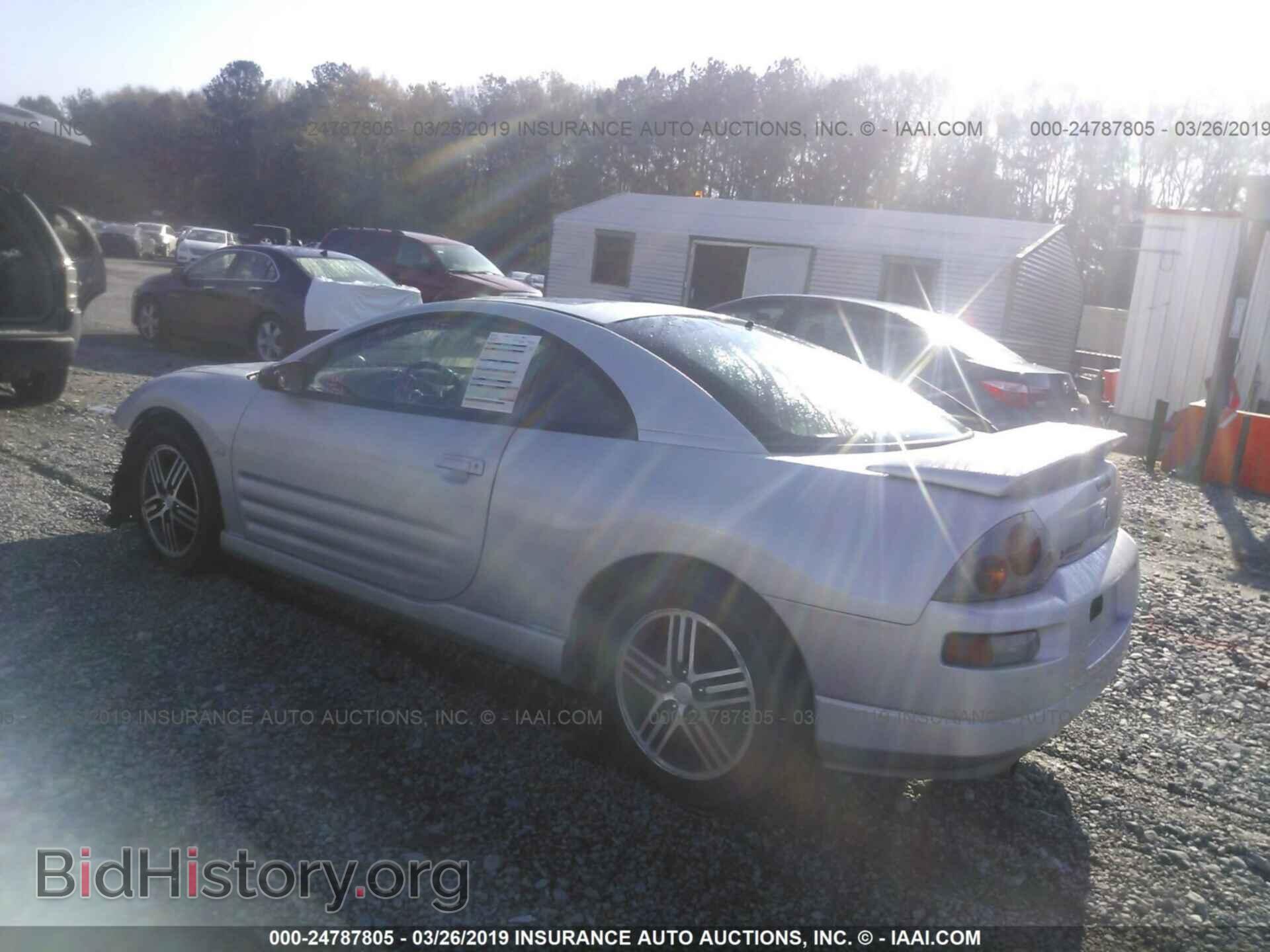 2005 MITSUBISHI ECLIPSE - VIN: 4A3AC74H35E026670 - Фото 3
