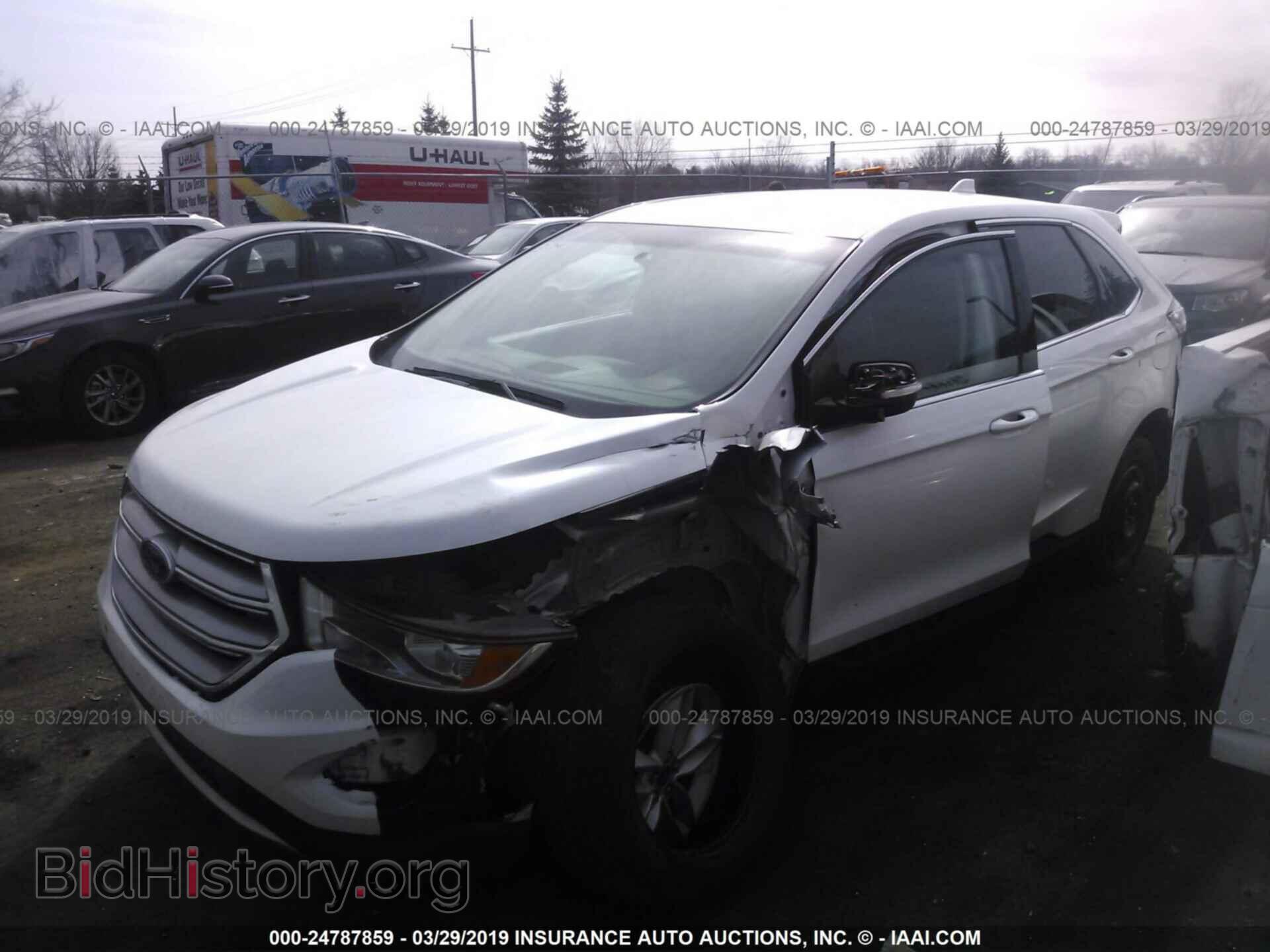 2015 FORD EDGE - VIN: 2FMTK4J93FBB85157 - Фото 2