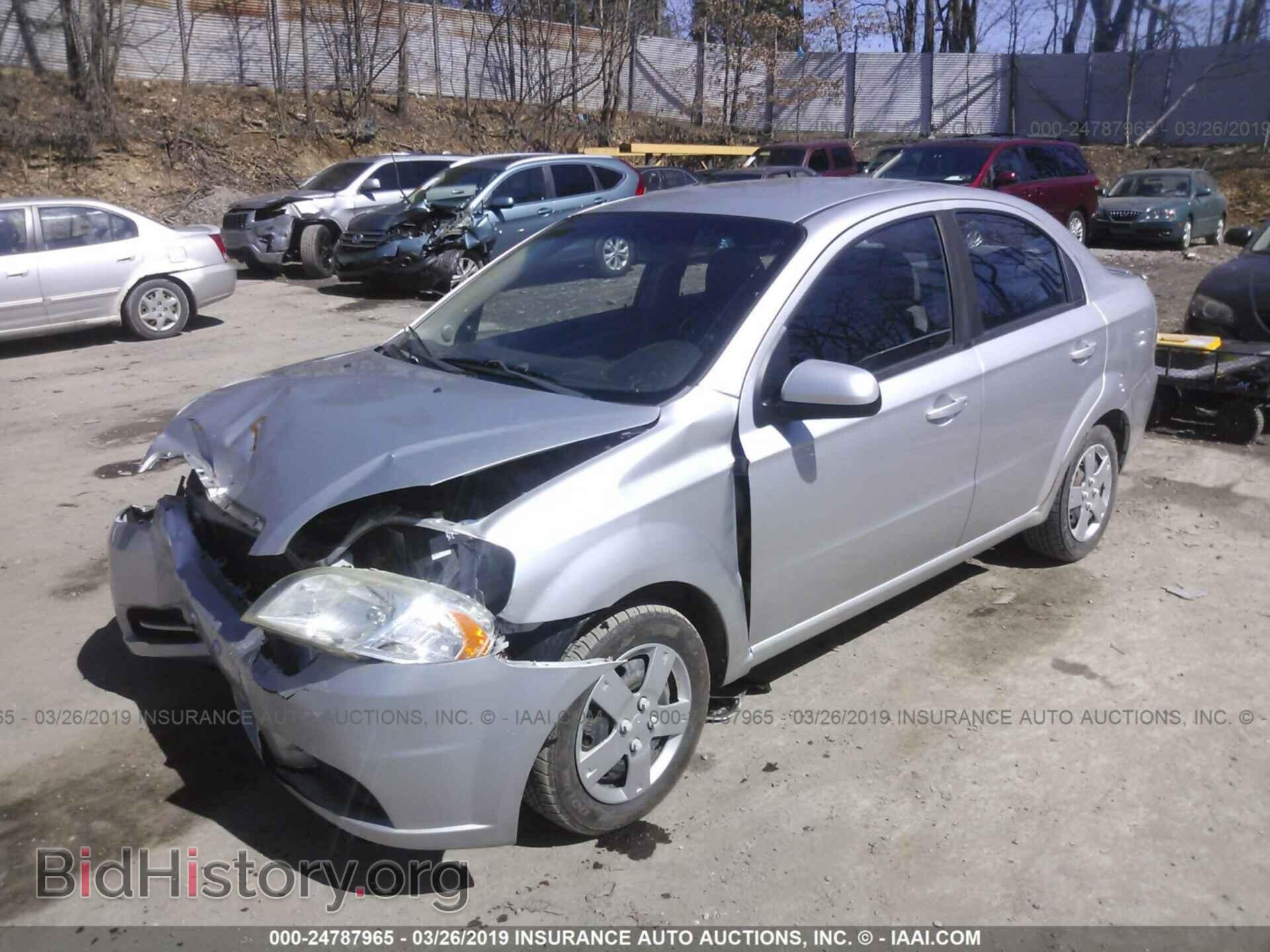 2011 CHEVROLET AVEO - VIN: KL1TD5DE9BB195793 - Фото 2
