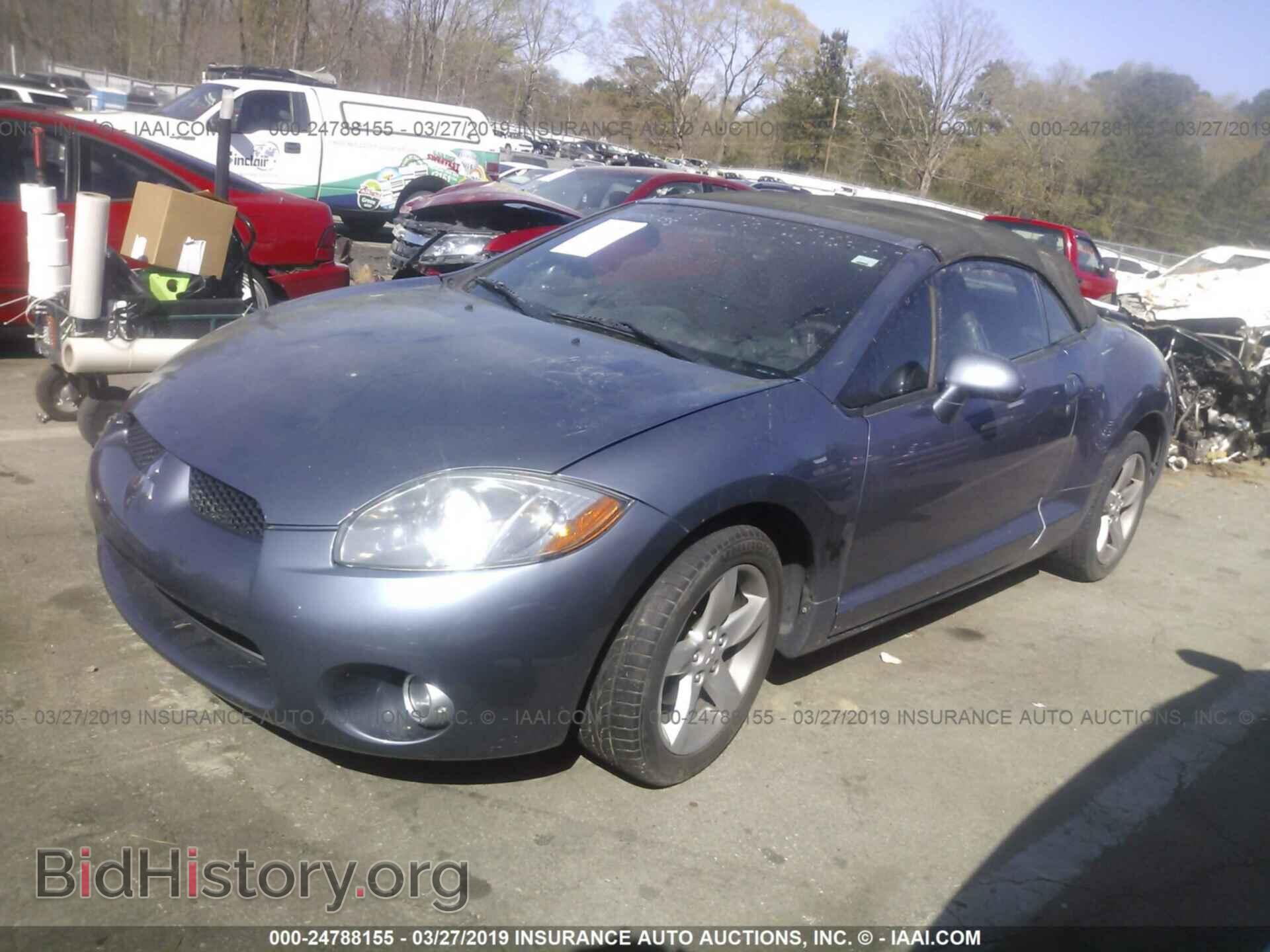 2007 MITSUBISHI ECLIPSE - VIN: 4A3AL25F17E030056 - Фото 2