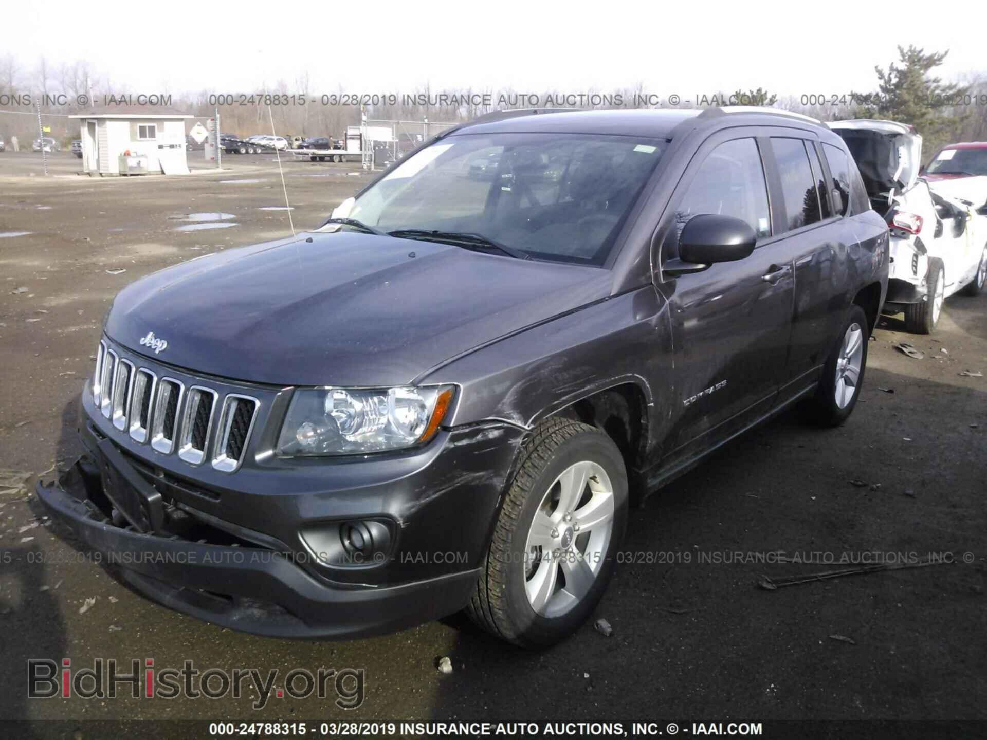 2017 JEEP COMPASS - VIN: 1C4NJDBB1HD154567 - Фото 2