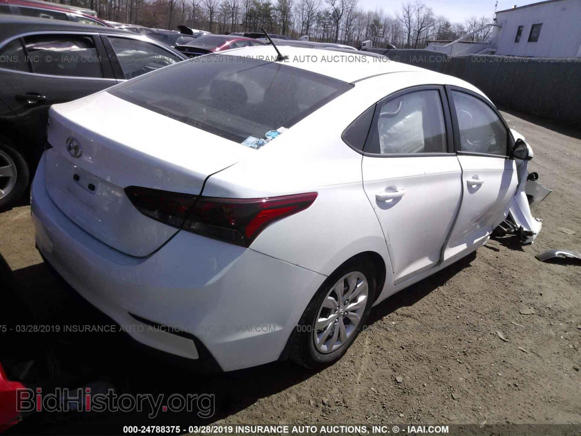 2018 HYUNDAI ACCENT - VIN: 3KPC24A34JE032952 - Фото 4