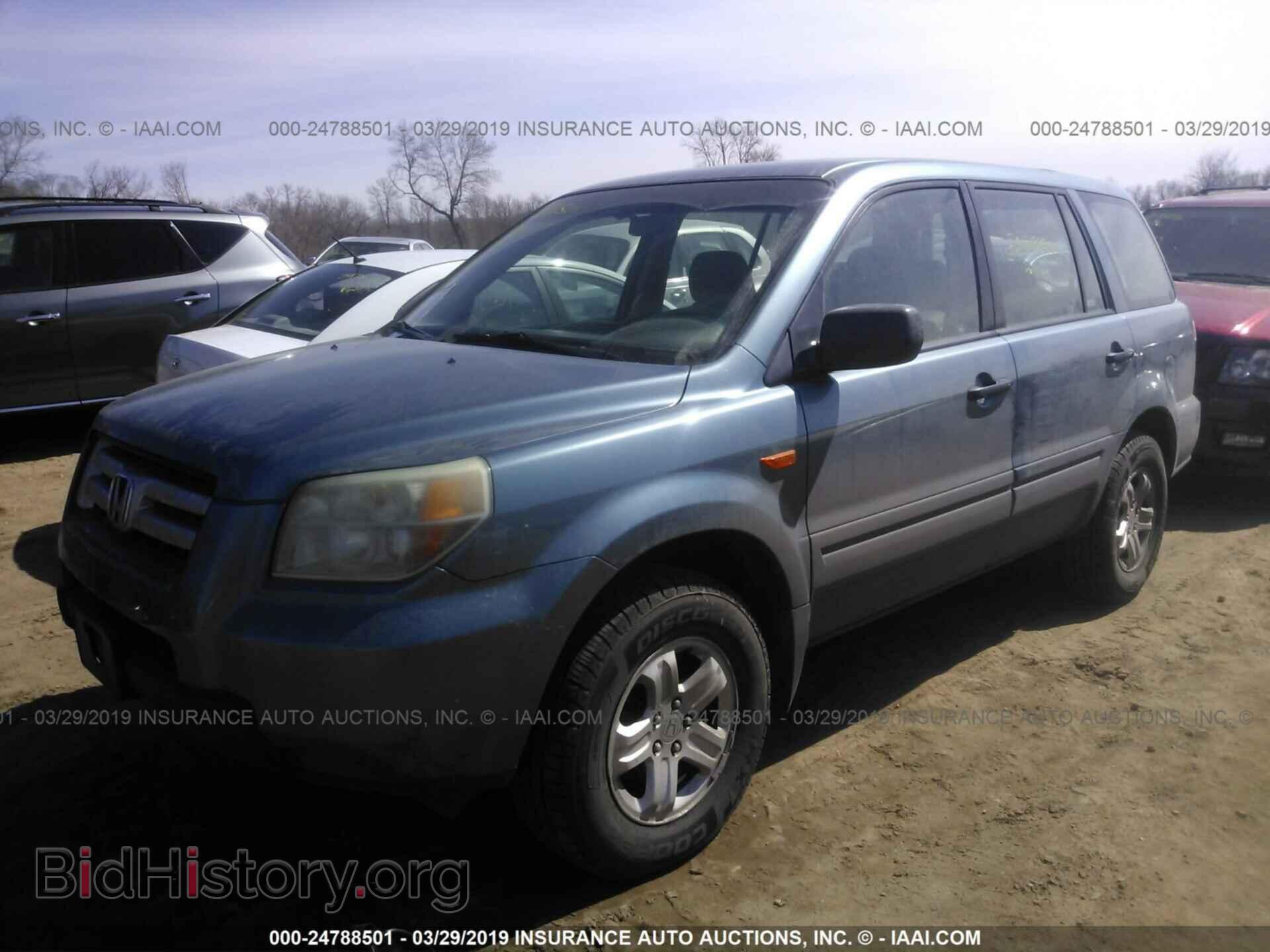 2006 HONDA PILOT - VIN: 5FNYF18186B013111 - Фото 2