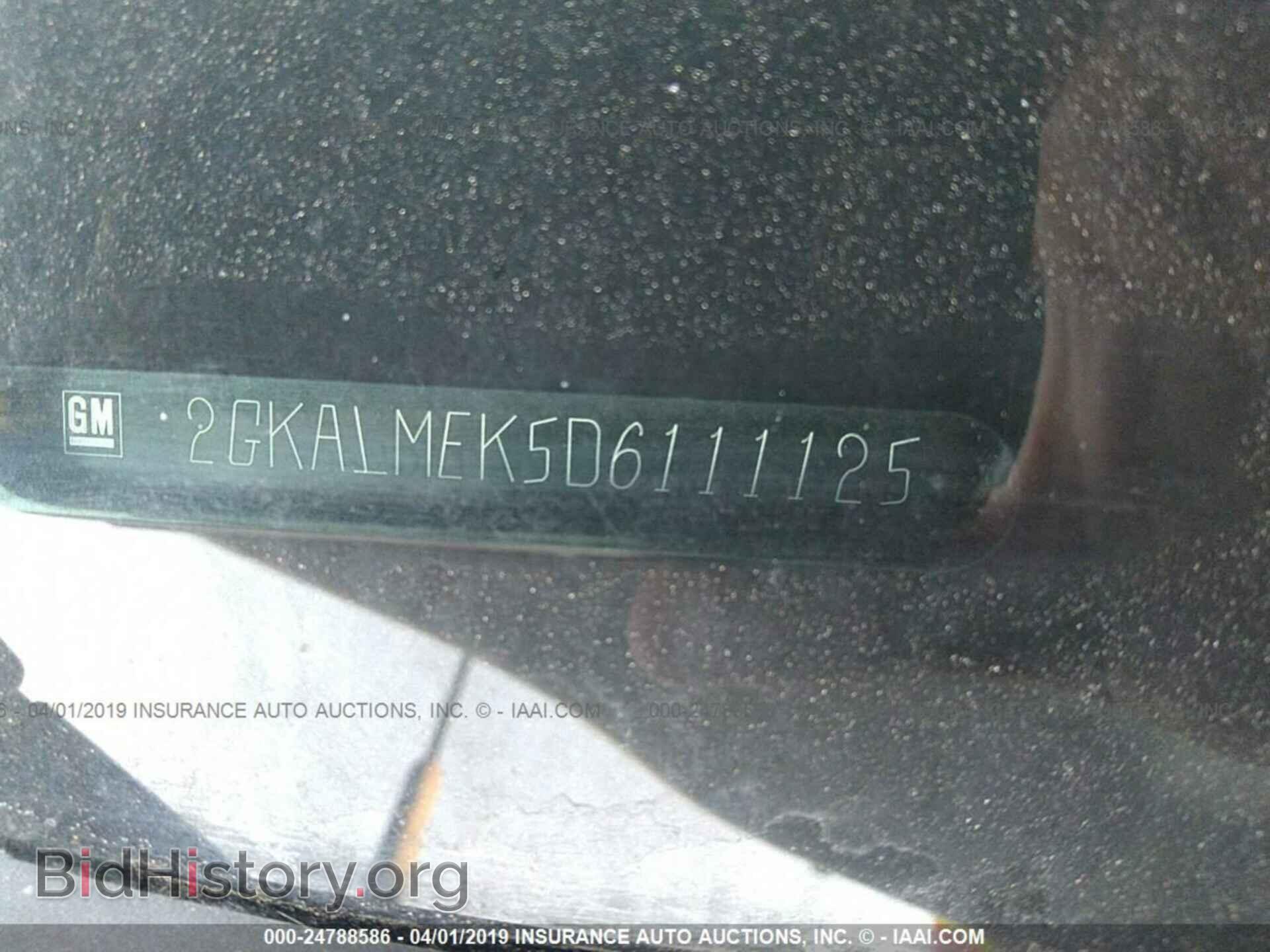 2013 GMC TERRAIN - VIN: 2GKALMEK5D6111125 - Photo 9