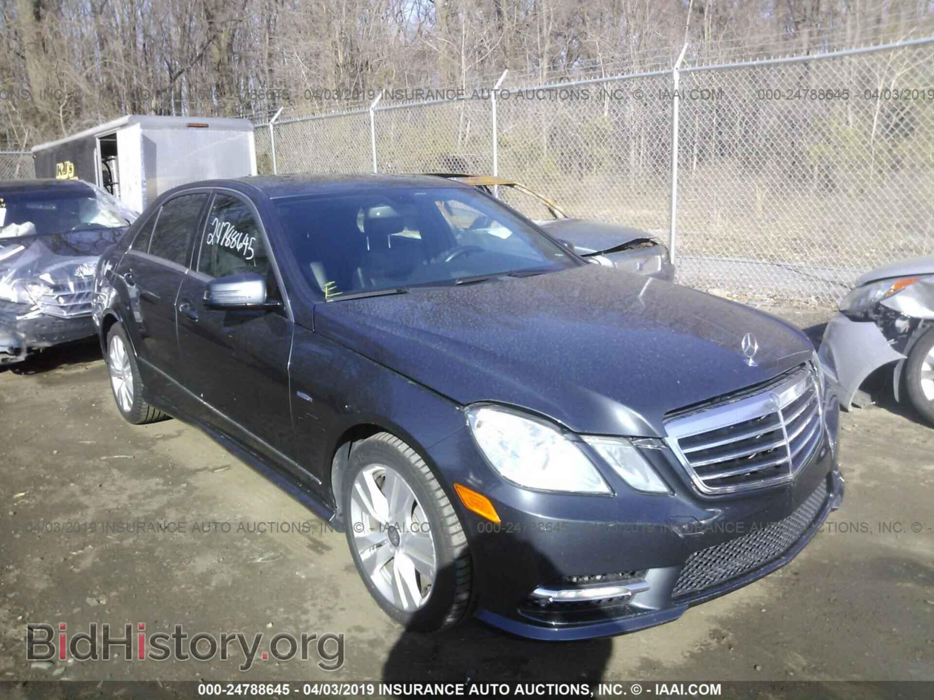 Photo WDDHF2EBXCA591126 - MERCEDES-BENZ E 2012
