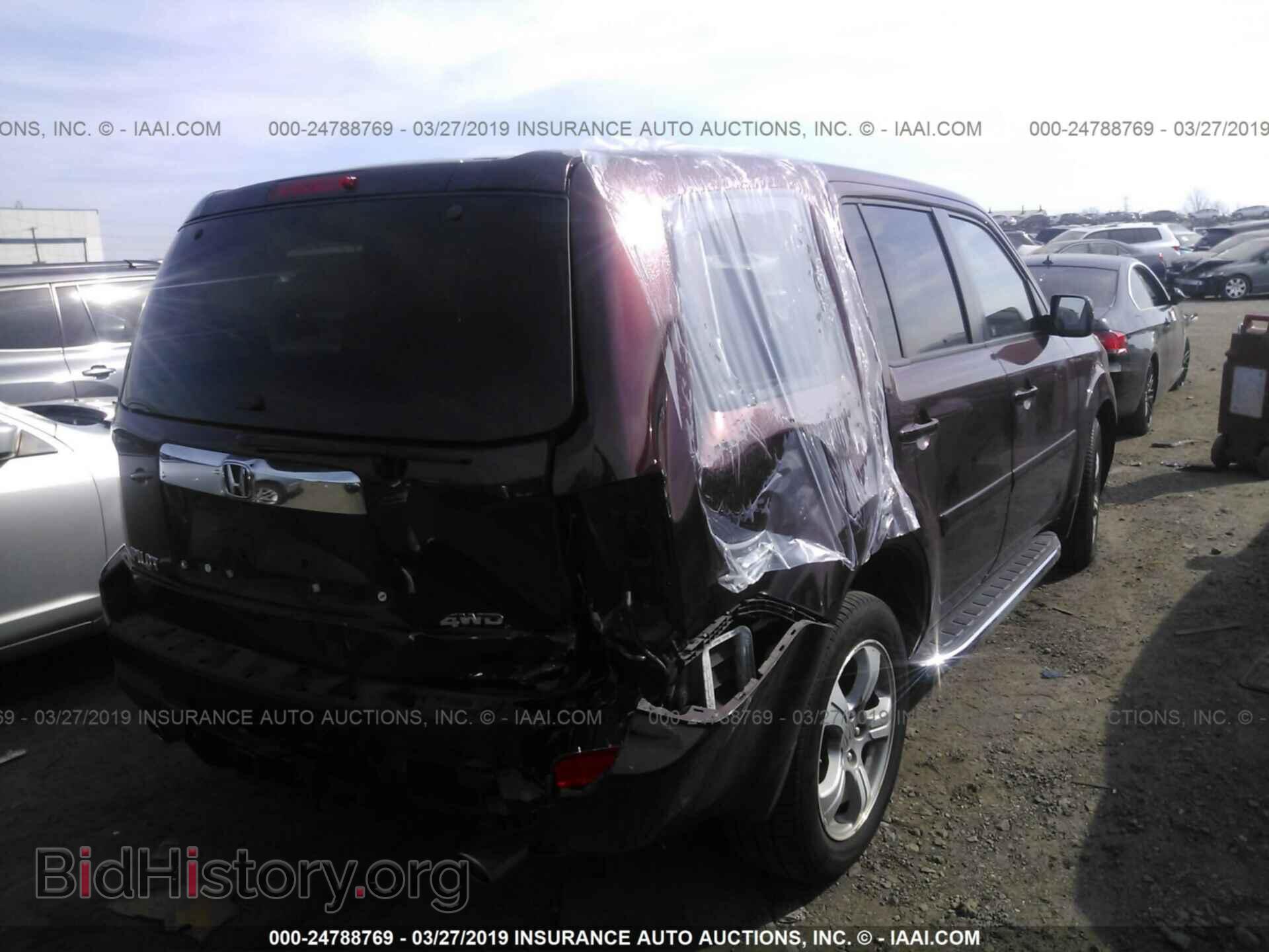 2012 HONDA PILOT - VIN: 5FNYF4H53CB048123 - Фото 4