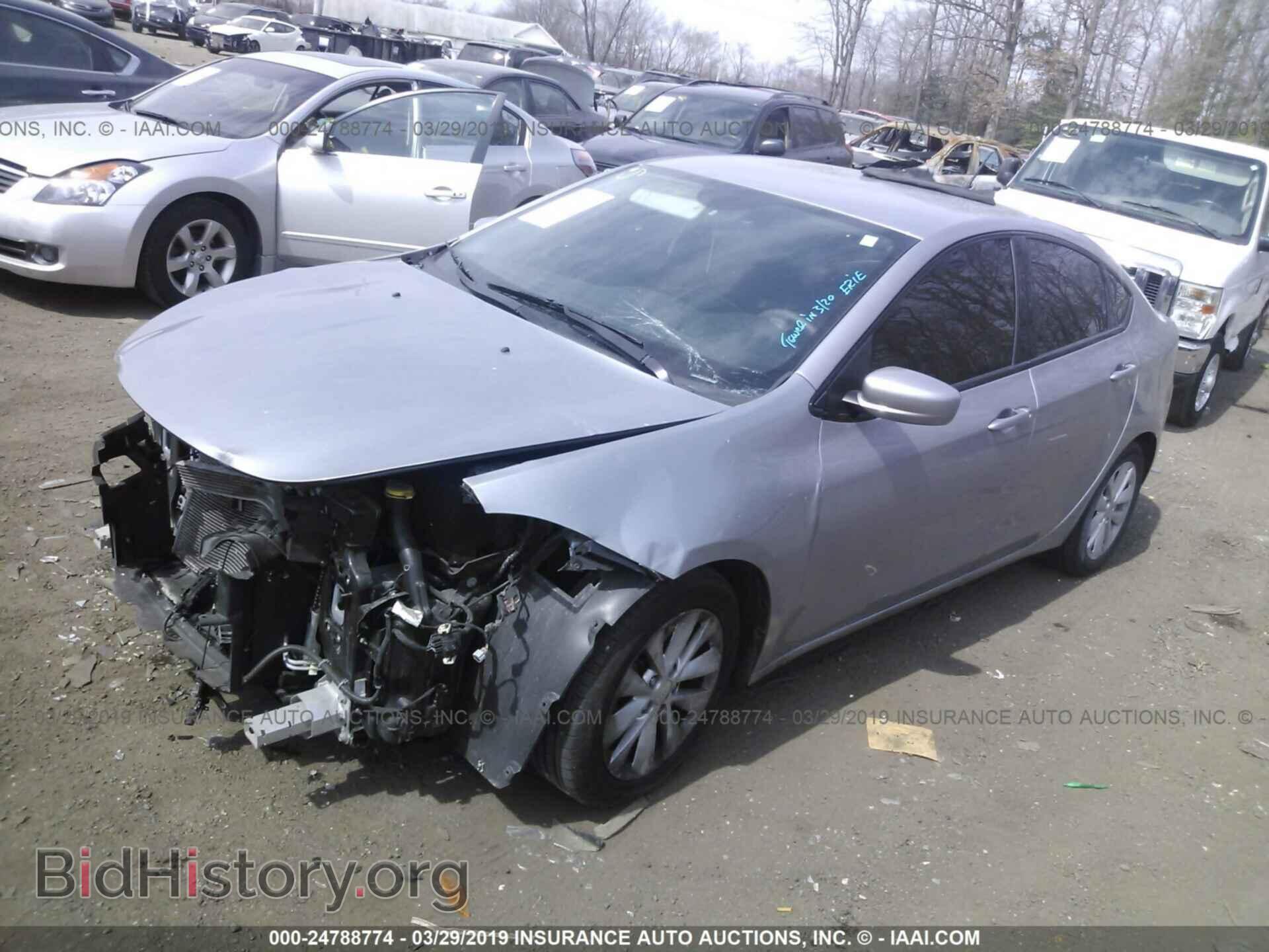 2014 DODGE DART - VIN: 1C3CDFBB8ED920577 - Фото 2