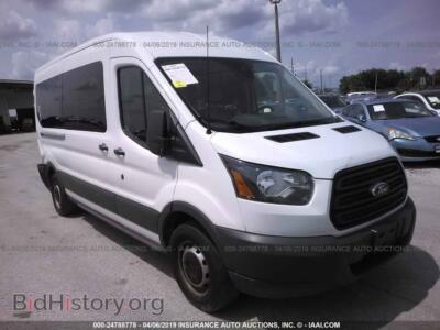 2017 Ford TRANSIT, white — VIN 1FTYE2CM6HKA28626, IAAI
