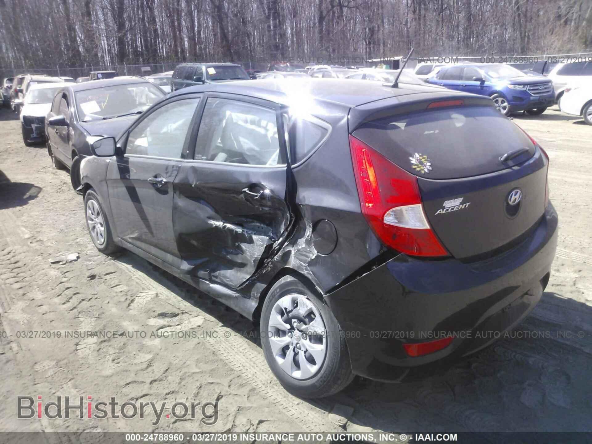 2016 HYUNDAI ACCENT - VIN: KMHCT5AEXGU290645 - Photo 3