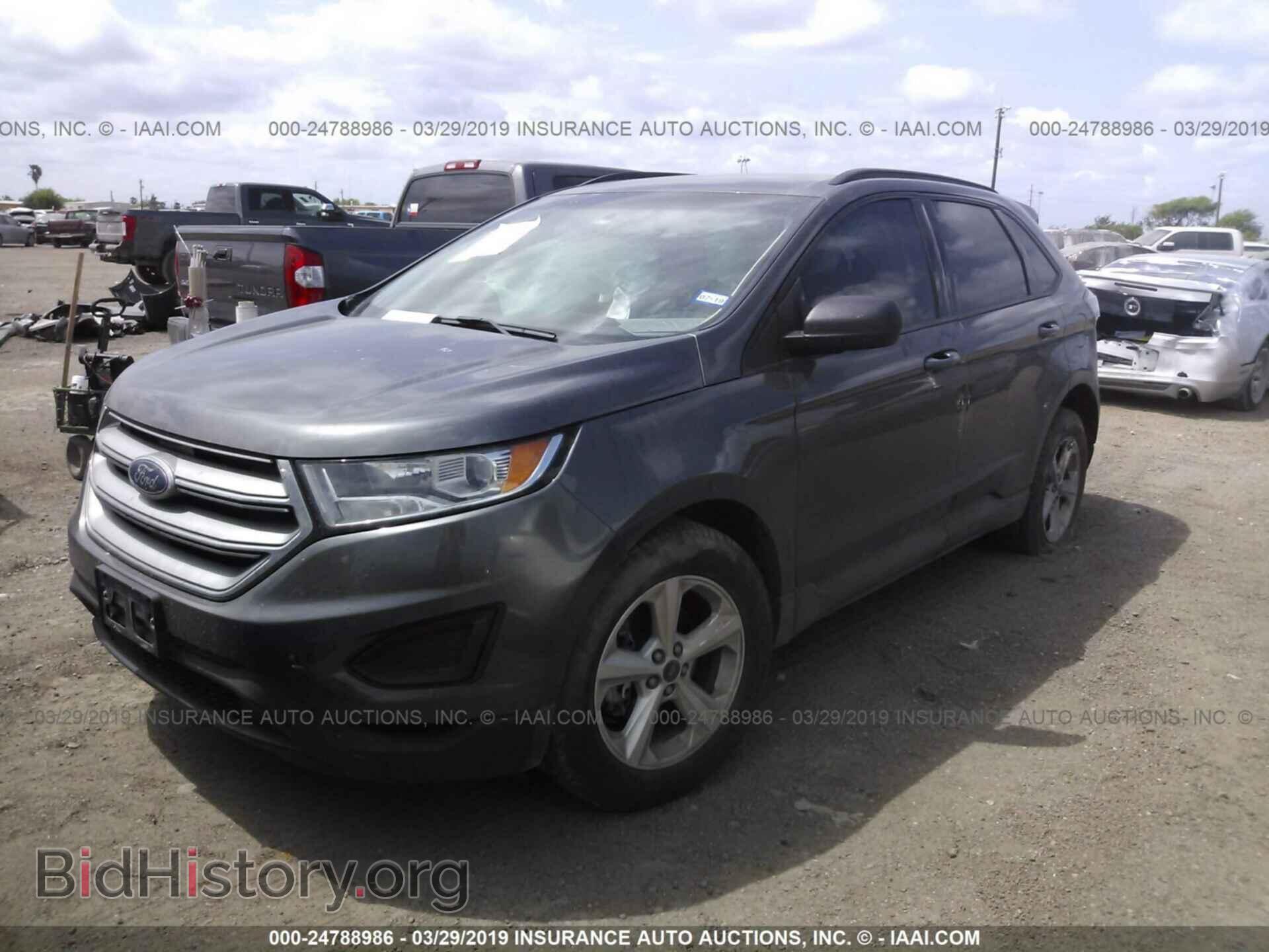 2017 FORD EDGE - VIN: 2FMPK3G92HBC26190 - Фото 2
