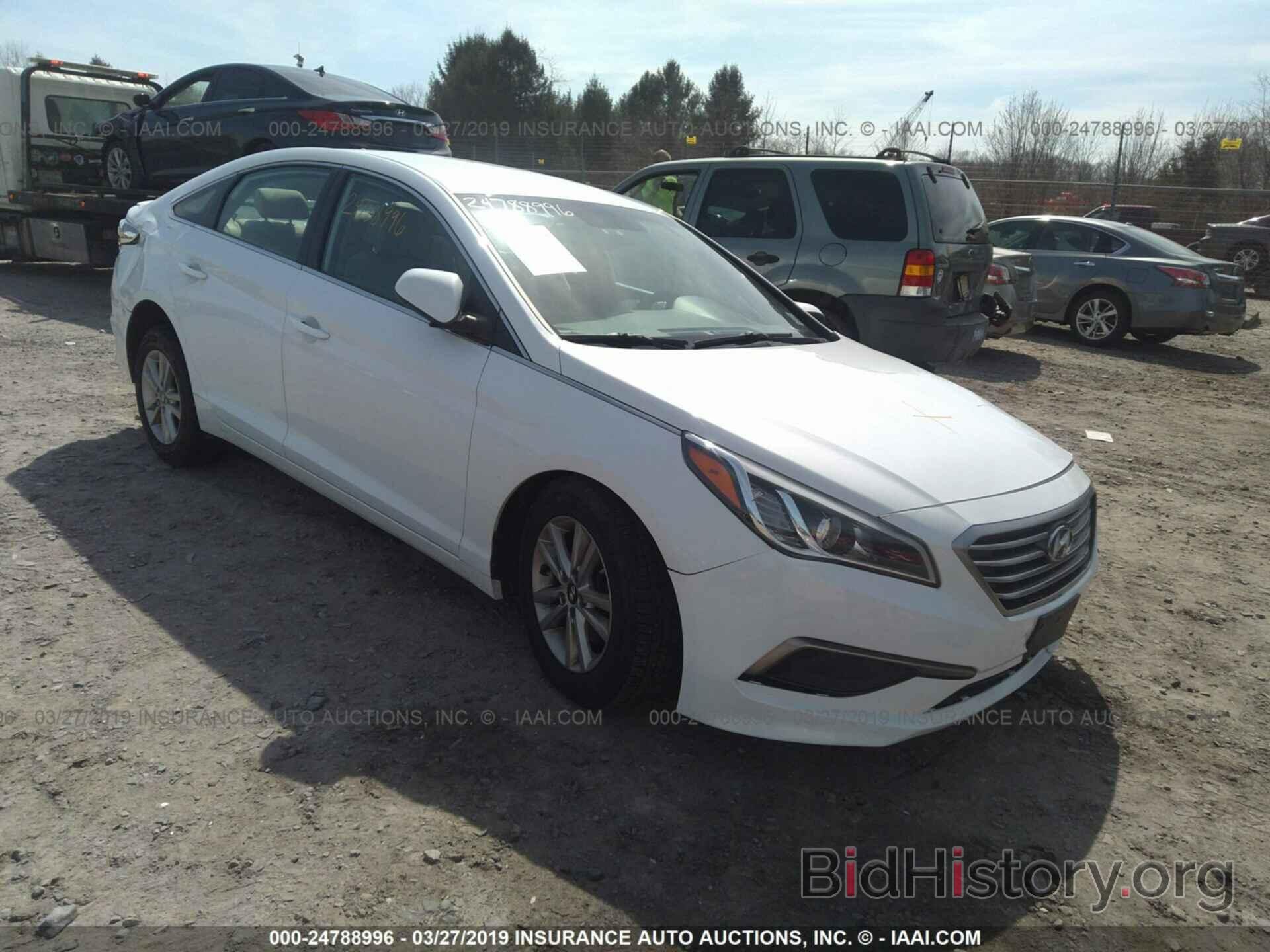 Photo 5NPE24AF0GH311452 - HYUNDAI SONATA 2016