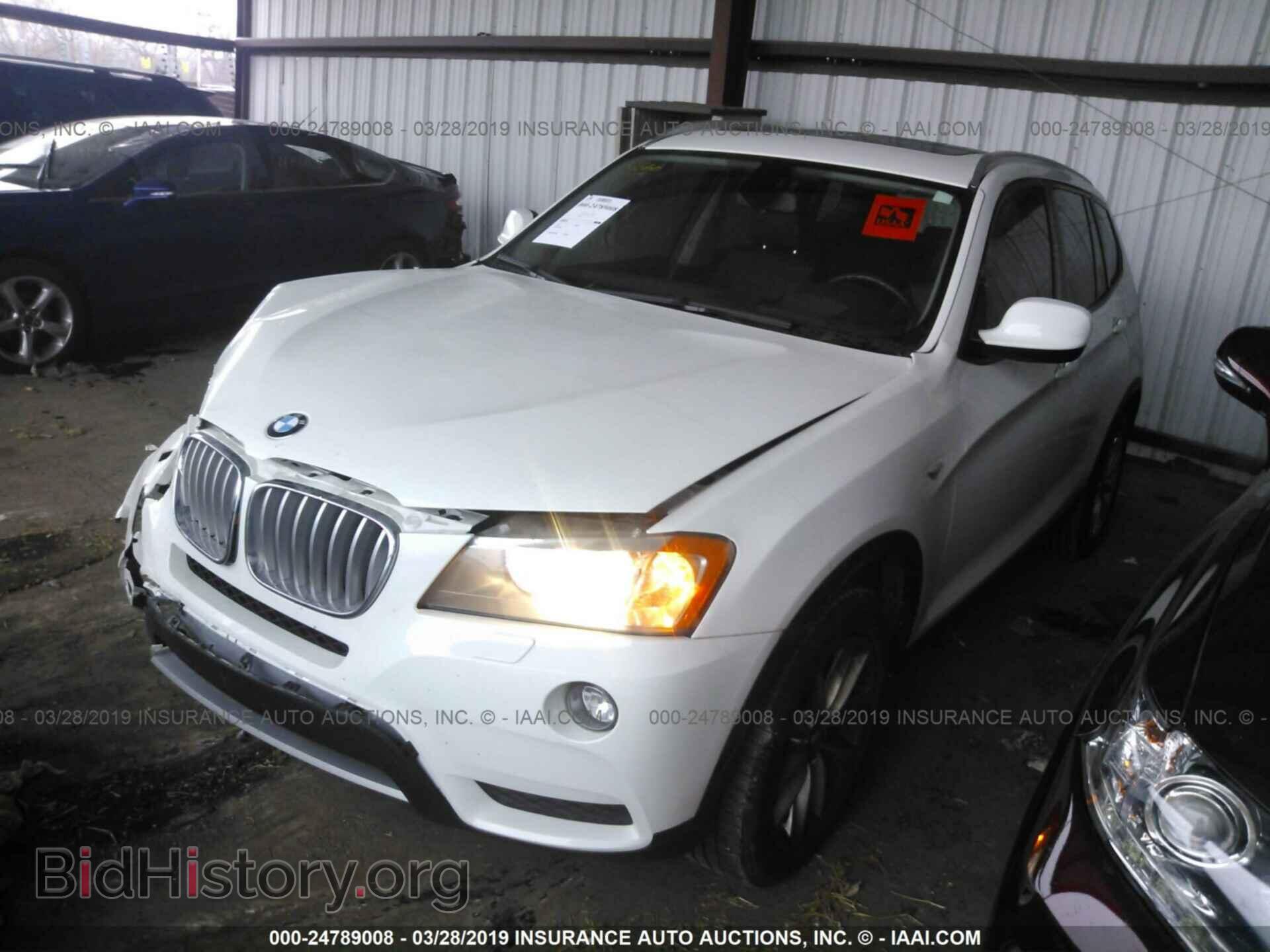 2014 BMW X3 - VIN: 5UXWX9C55E0D23521 - Фото 2