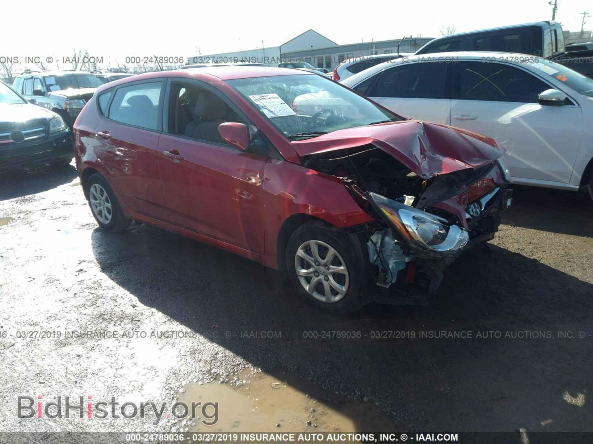 Фотография KMHCT5AE3EU168917 - HYUNDAI ACCENT 2014