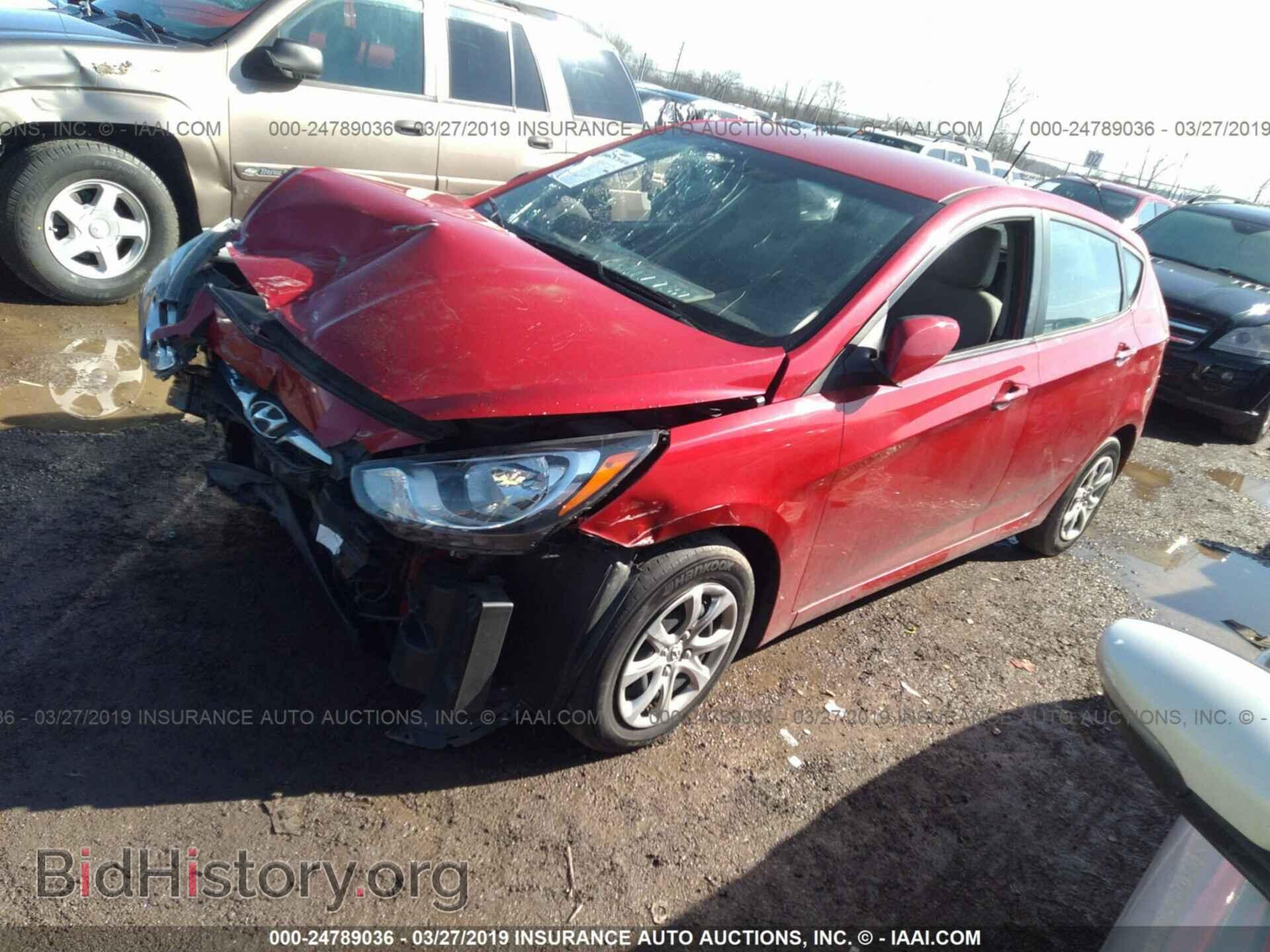 2014 HYUNDAI ACCENT - VIN: KMHCT5AE3EU168917 - Фото 2