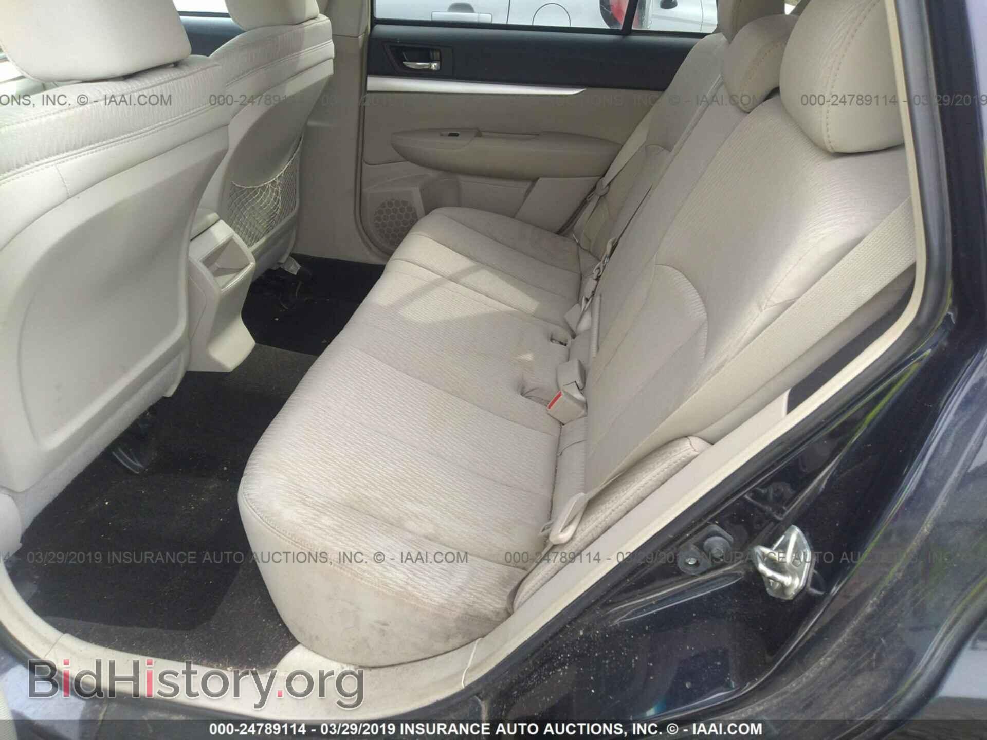2012 SUBARU OUTBACK - VIN: 4S4BRBCC6C3294342 - Photo 8